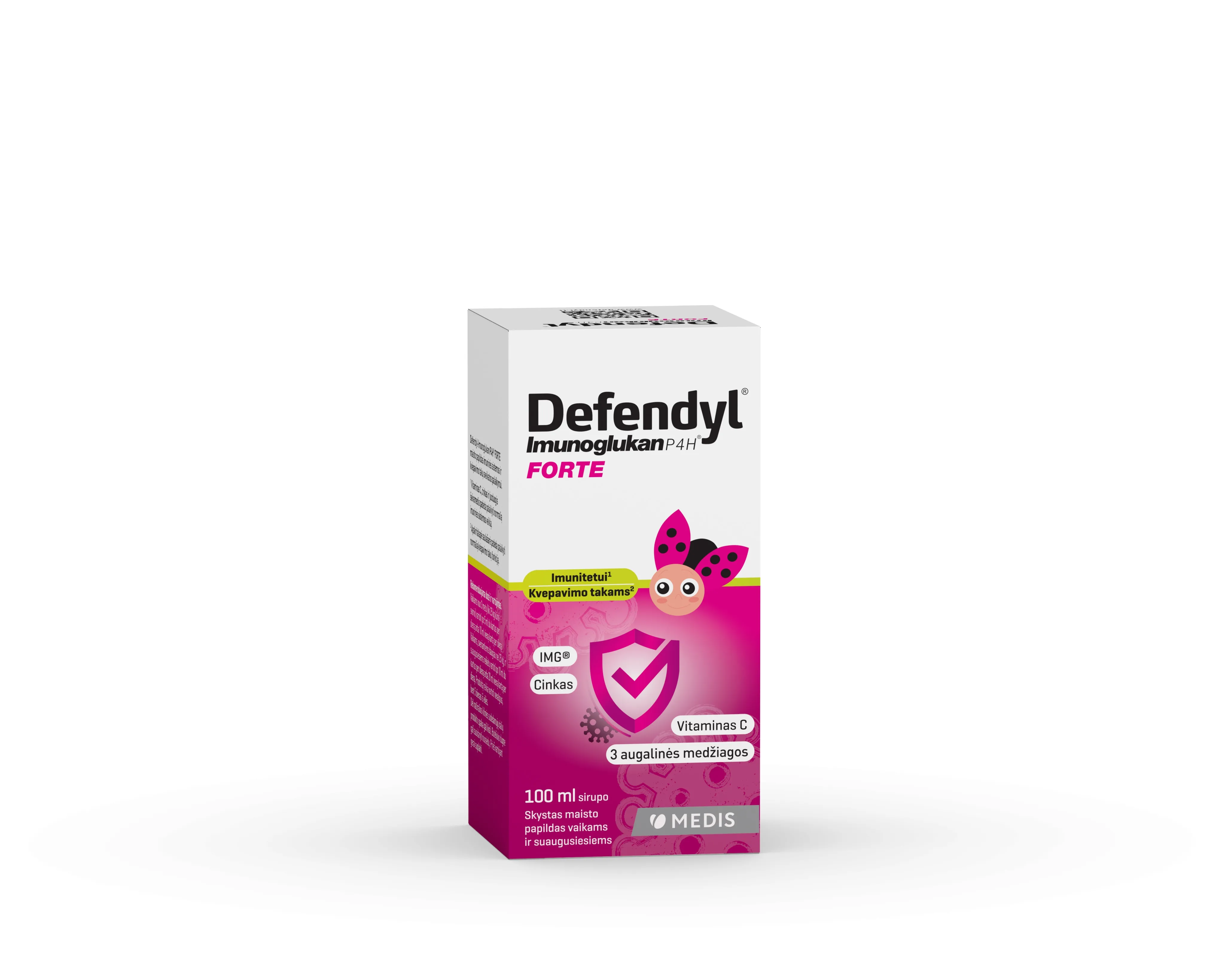 Defendyl-Imunoglukan P4H Forte, 100ml -  