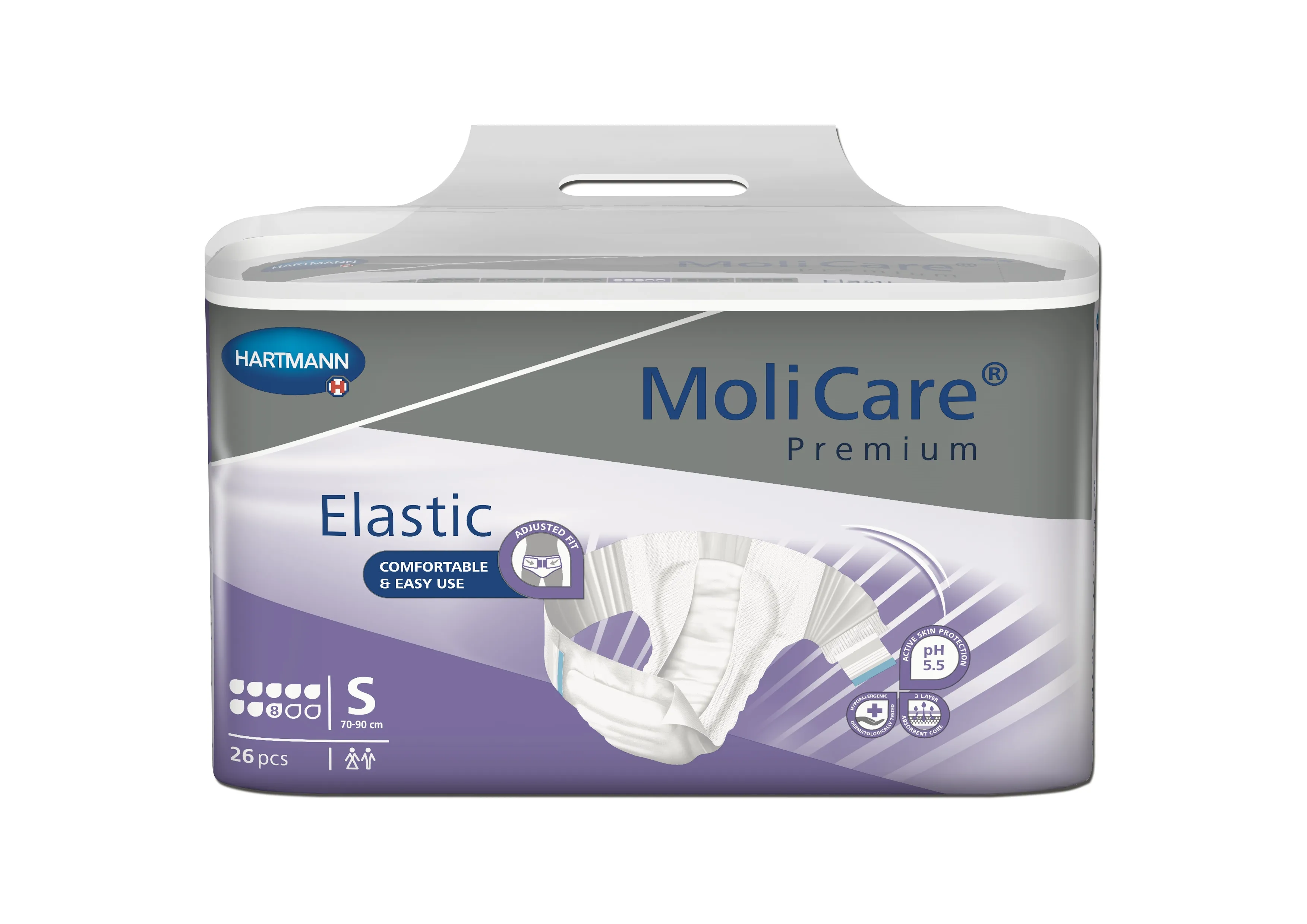 MoliCare Elastic sausk. 8 lašai S, N26 /165471 -  