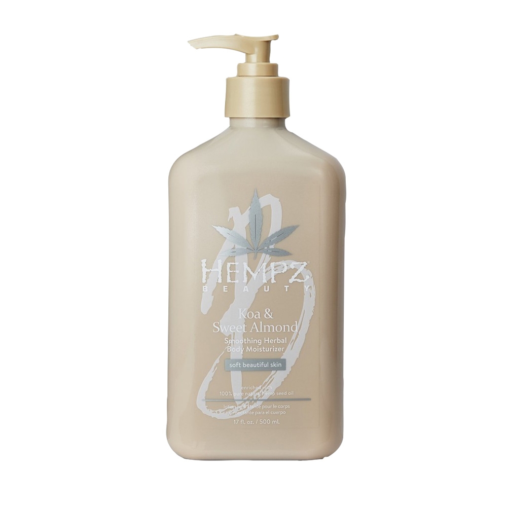 HEMPZ drėkinantis kūno kremas KOA & SWEET ALMOND, 500ml -  
