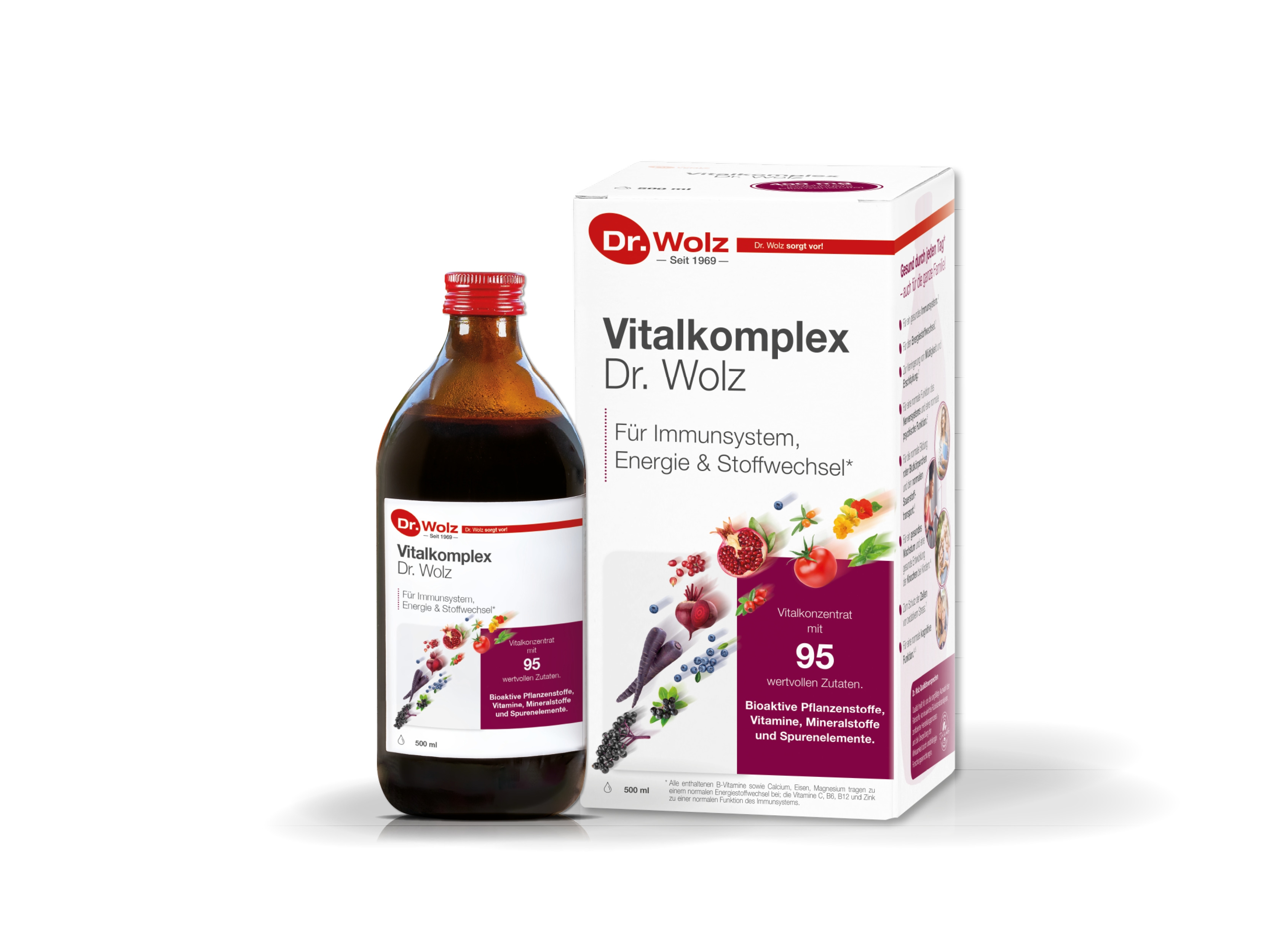 Dr. Wolz Vitalkomplex koncentruotas skystis 500ml -  
