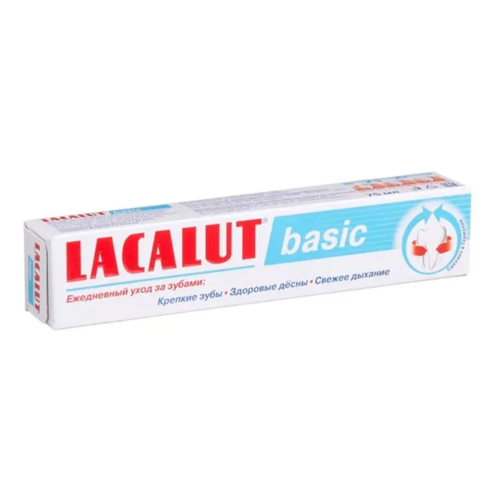 LACALUT dantų pasta BASIC, 75ml -  