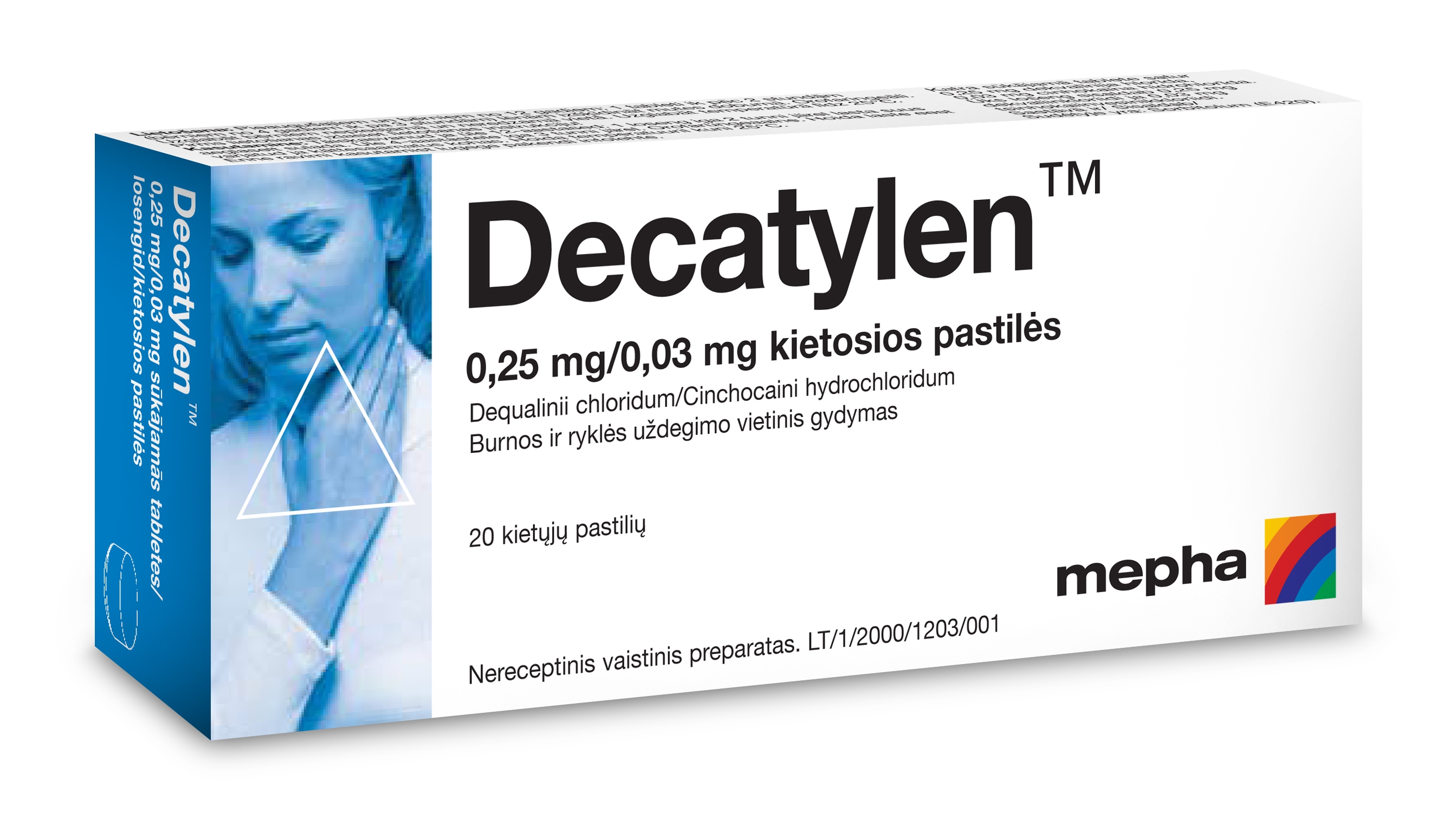 Decatylen 0,25/0,03mg lozenges N20 -  