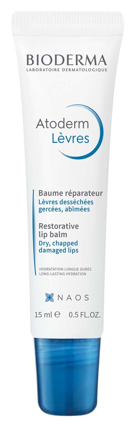 BIODERMA lūpų balzamas ATODERM BAUME LEVRES, 15ml -  