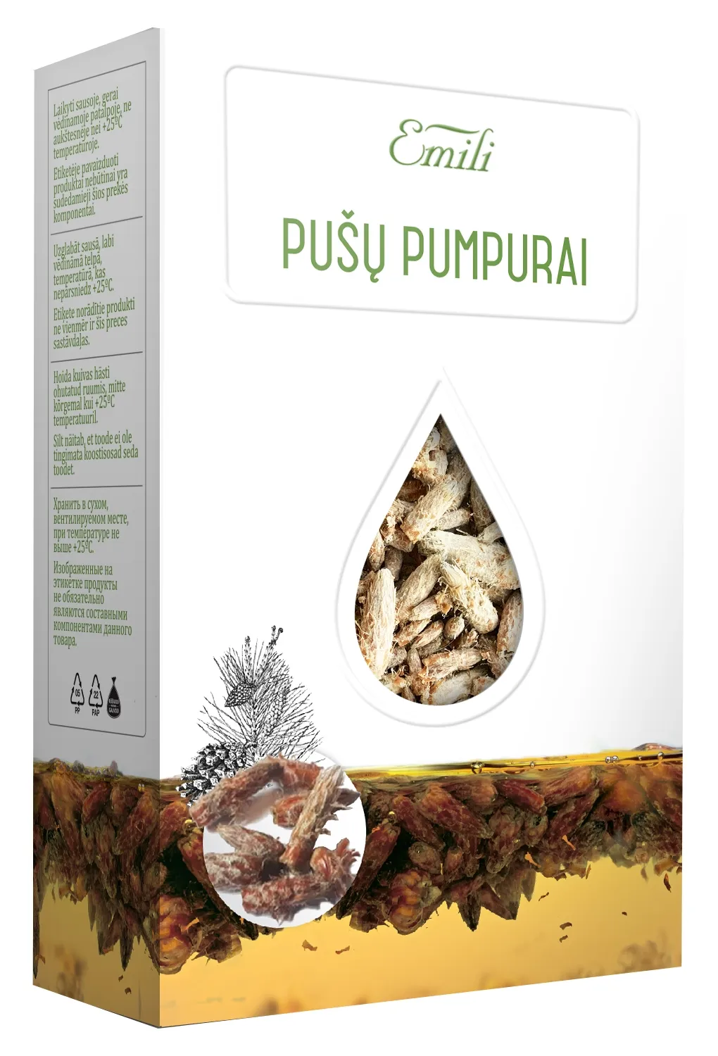 EMILI pušų pumpurai, 40g -  