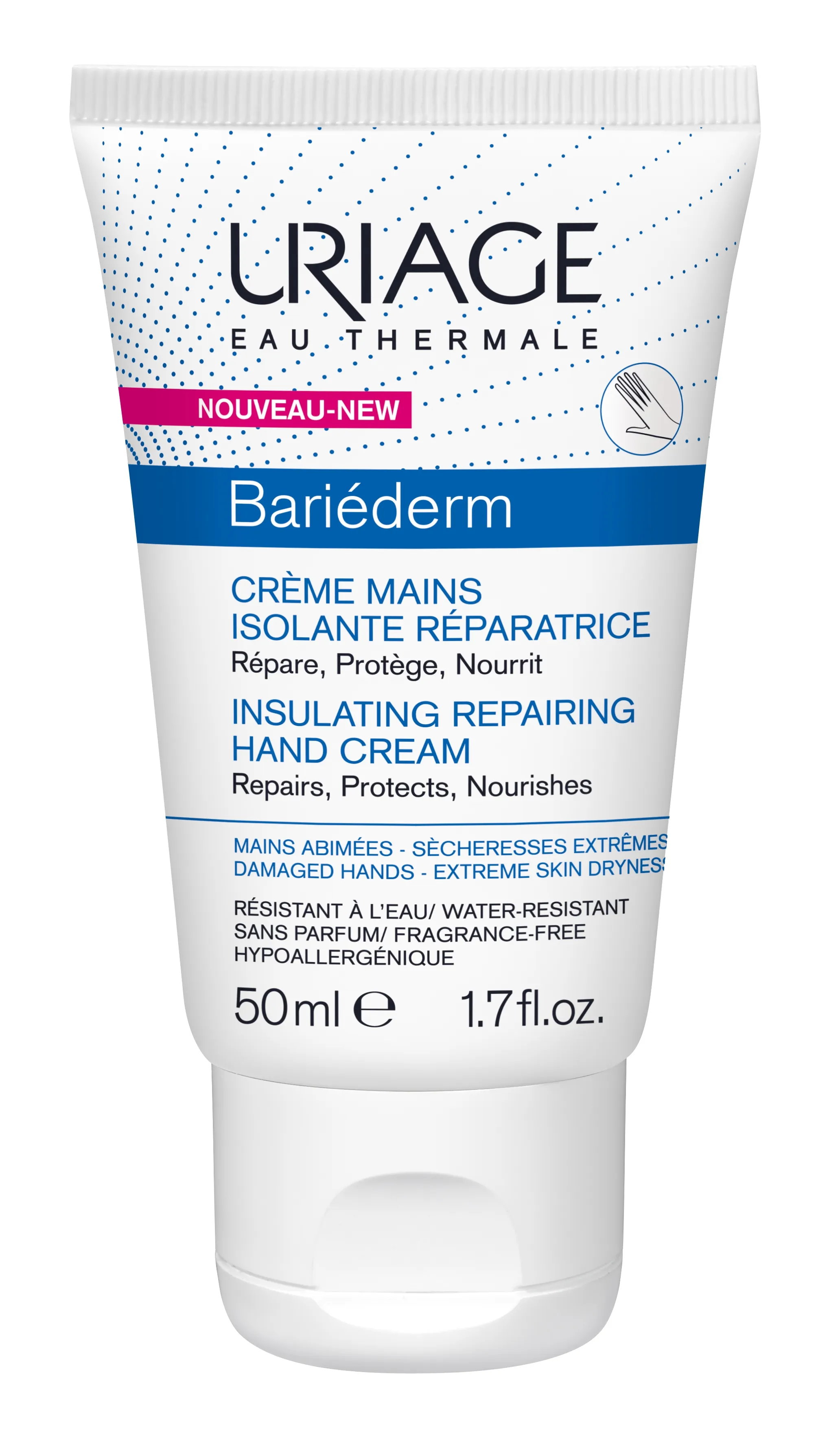 URIAGE rankų kremas BARIEDERM, 50ml -  