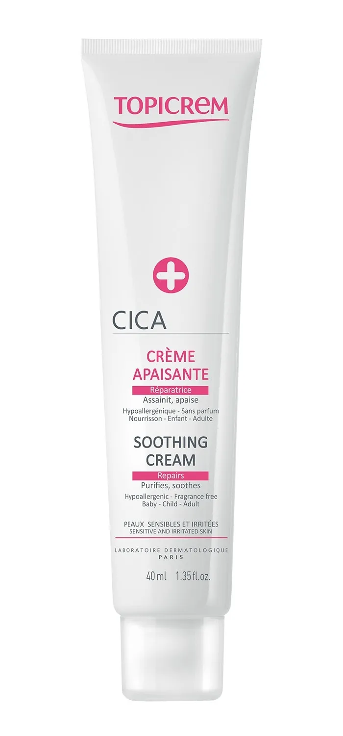 TOPICREM raminamasis atkuriamasis kremas CICA, 40ml -  