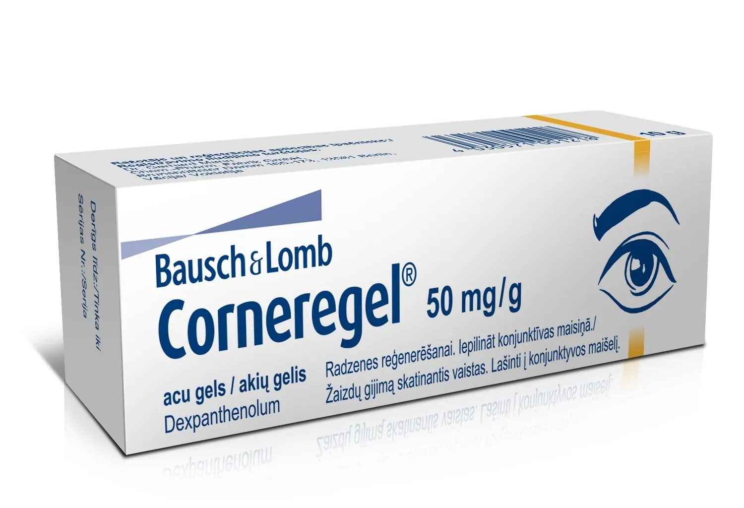 Corneregel 50mg/g.akių gelis 10g N1 -  