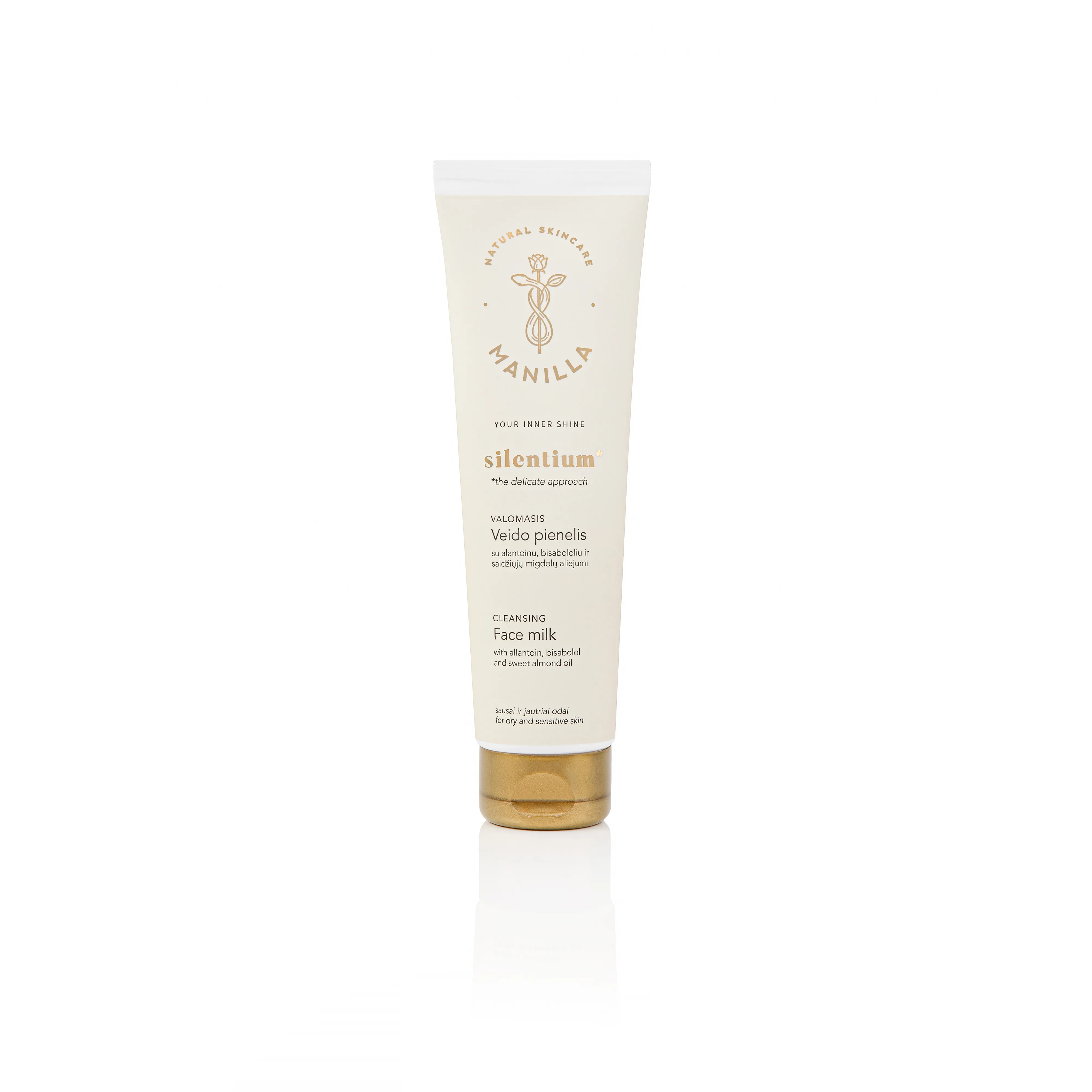 MANILLA valomasis veido pienelis SILENTIUM, 150ml -  