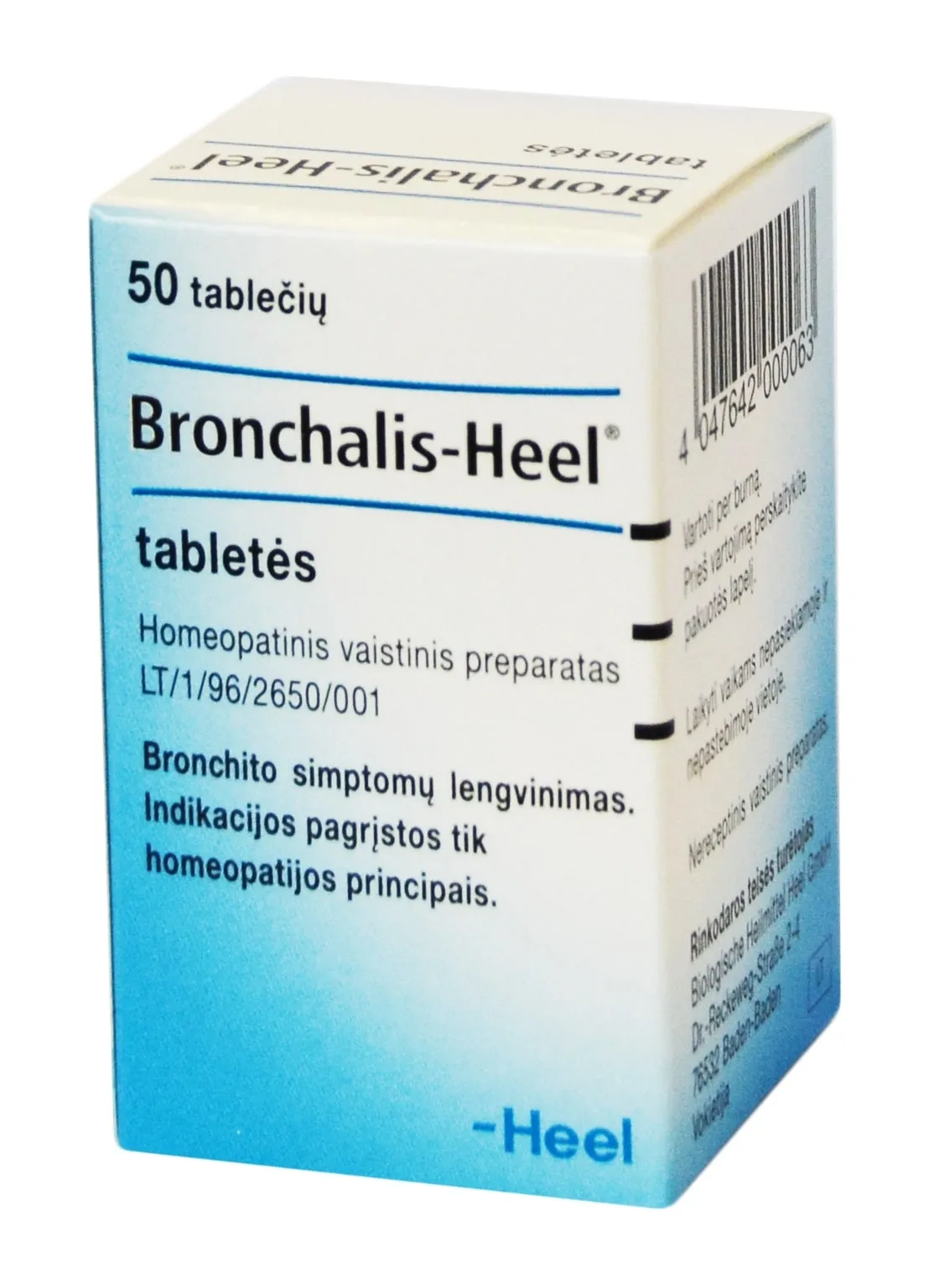 Bronchalis Heel tab. N50 -  