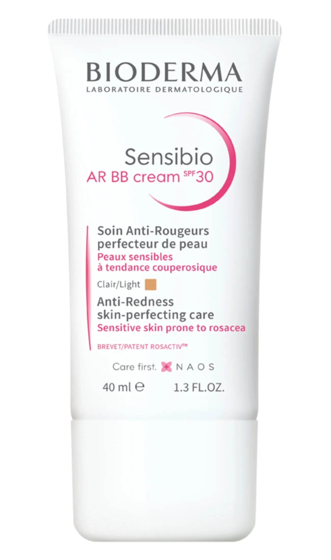 BIODERMA raustančios veido odos kremas SENSIBIO AR BB SPF30, 40ml -  