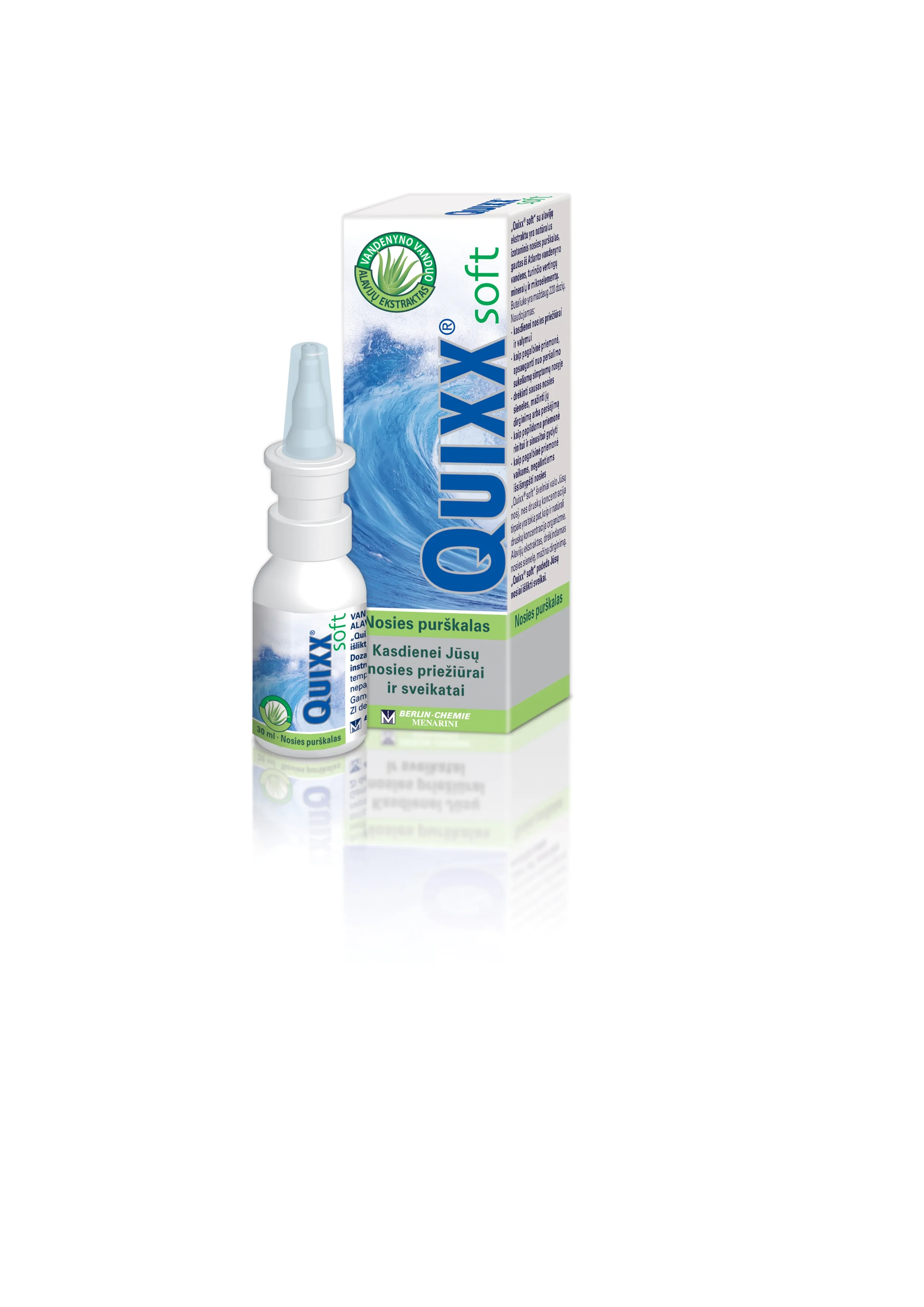 QUIXX® nosies purškalas SOFT, 30ml -  