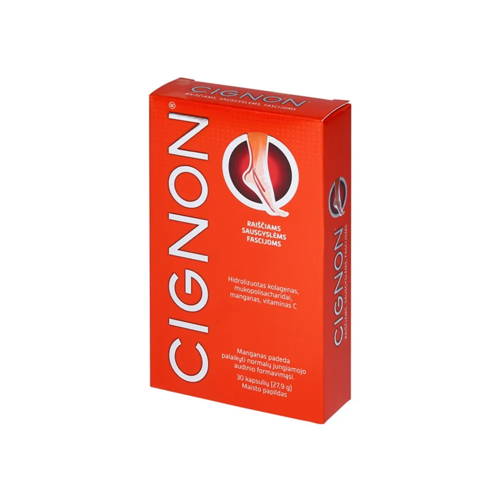 CIGNON, 30 minkštų kapsulių -  