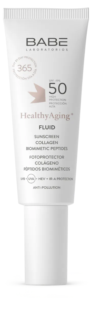 BABÉ apsauginė veido emulsija HEALTHY AGING+ SPF50, 40ml -  3