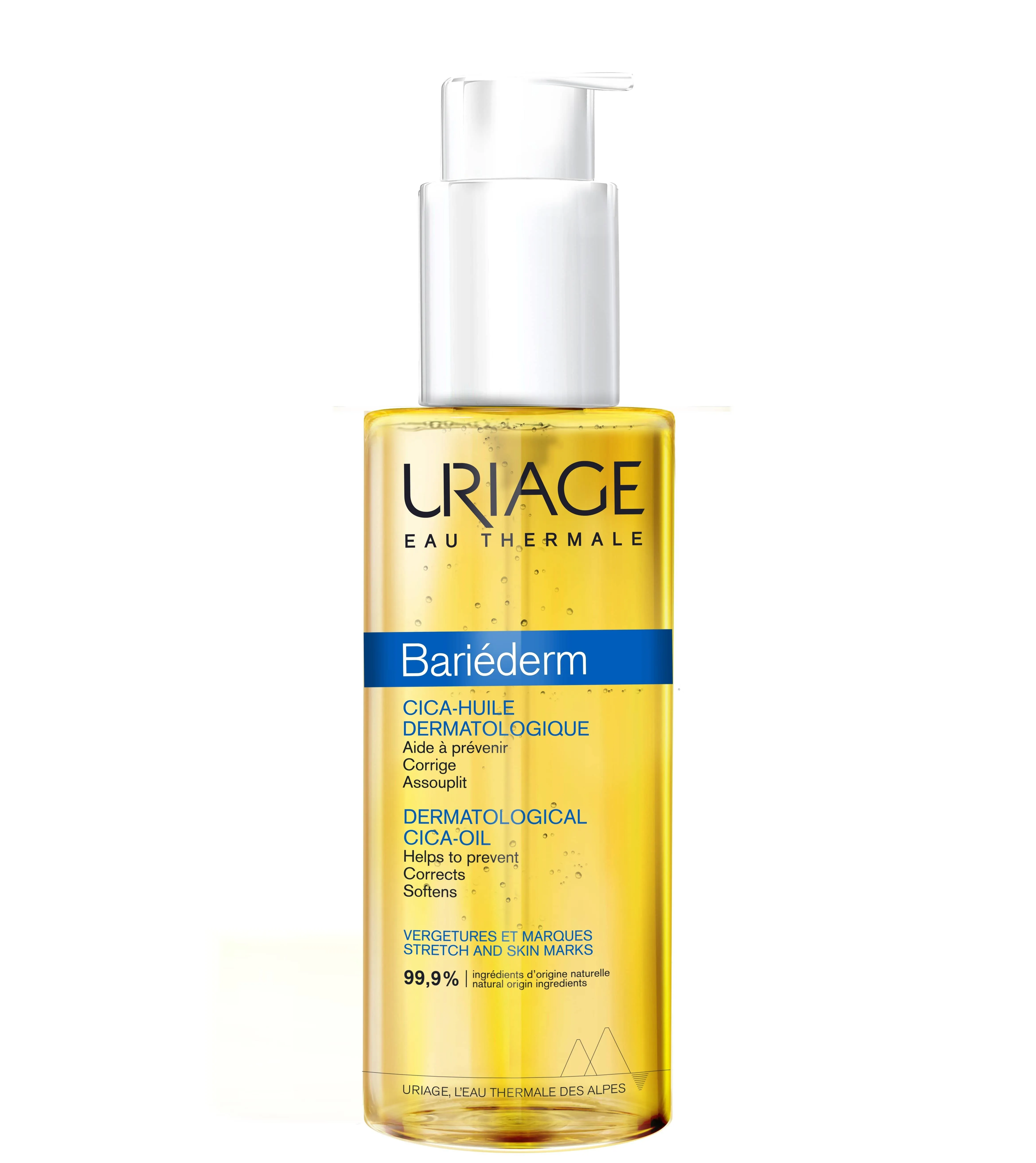 URIAGE aliejus nuo strijų  BARIEDERM CICA HUILE, 100ml -  