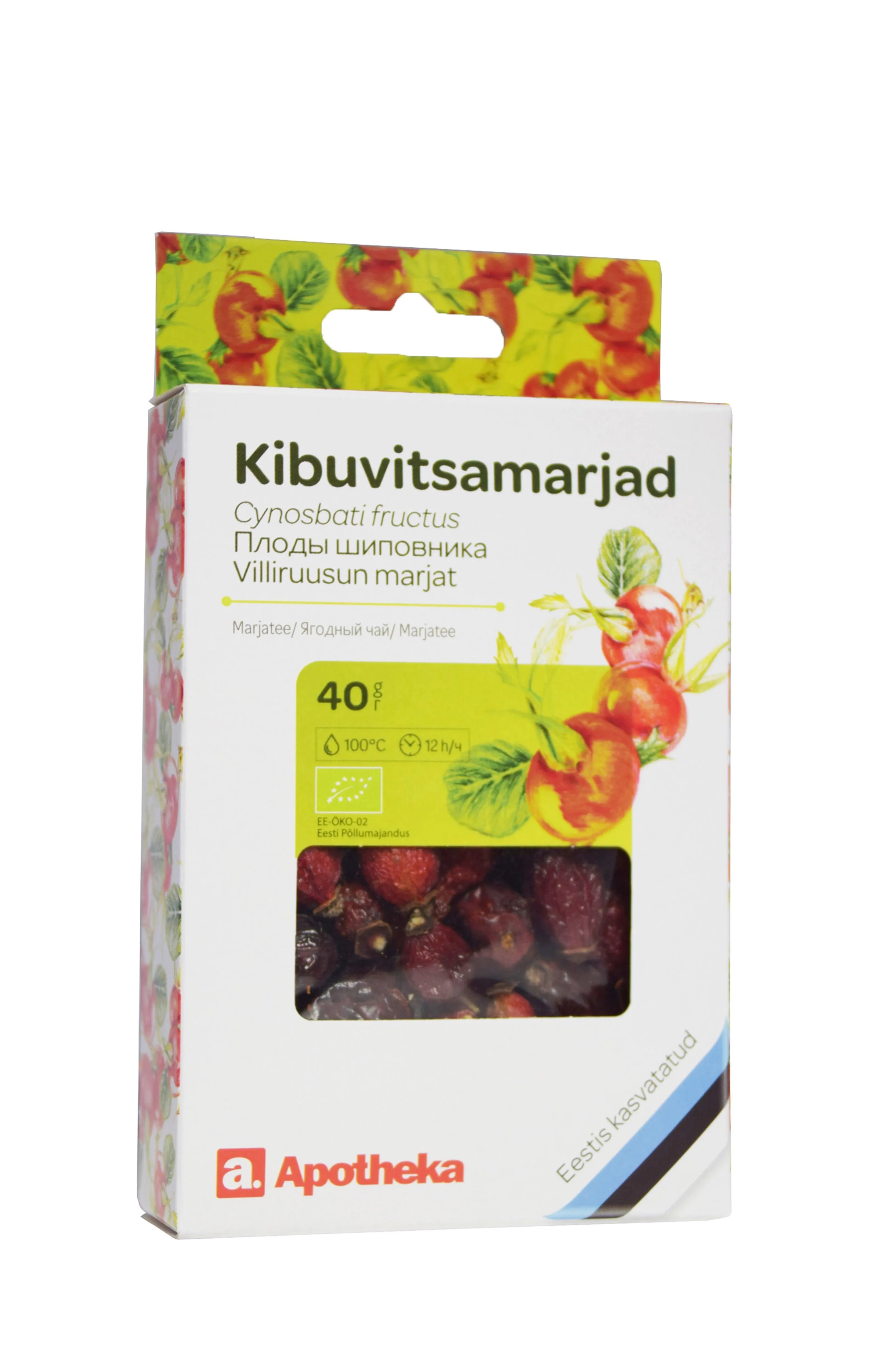 APOTHEKA vaistažolių arbata ERŠKĖČIŲ VAISIAI, 40g -  2