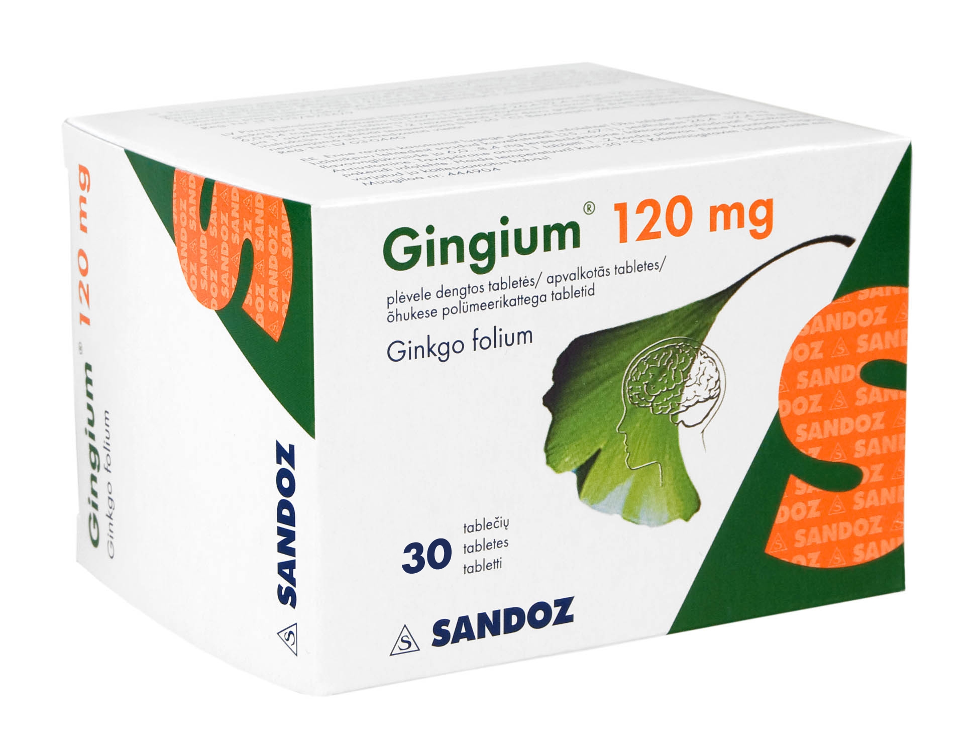 Gingium 120mg tab. N30 -  2