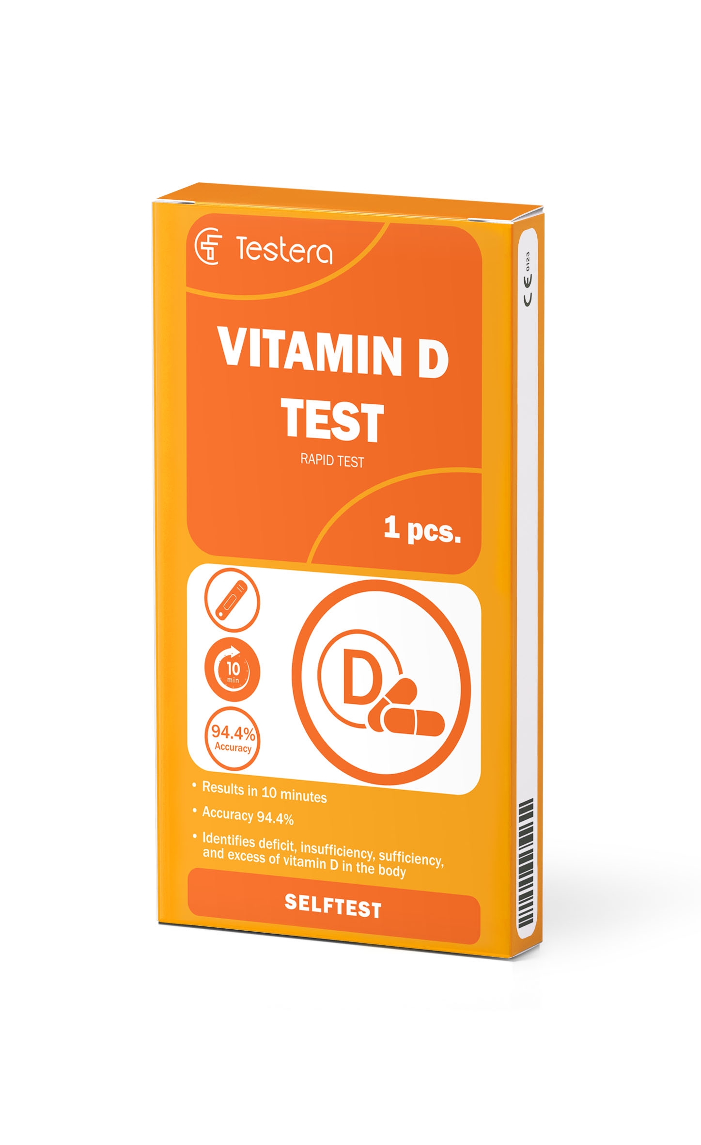 TESTERA vitamino D testas, N1 -  