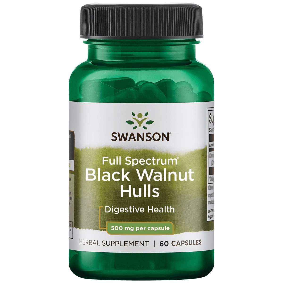 SWANSON BLACK WALNUT (JUODASIS RIEŠUTMEDIS) 60 KAPS. -  