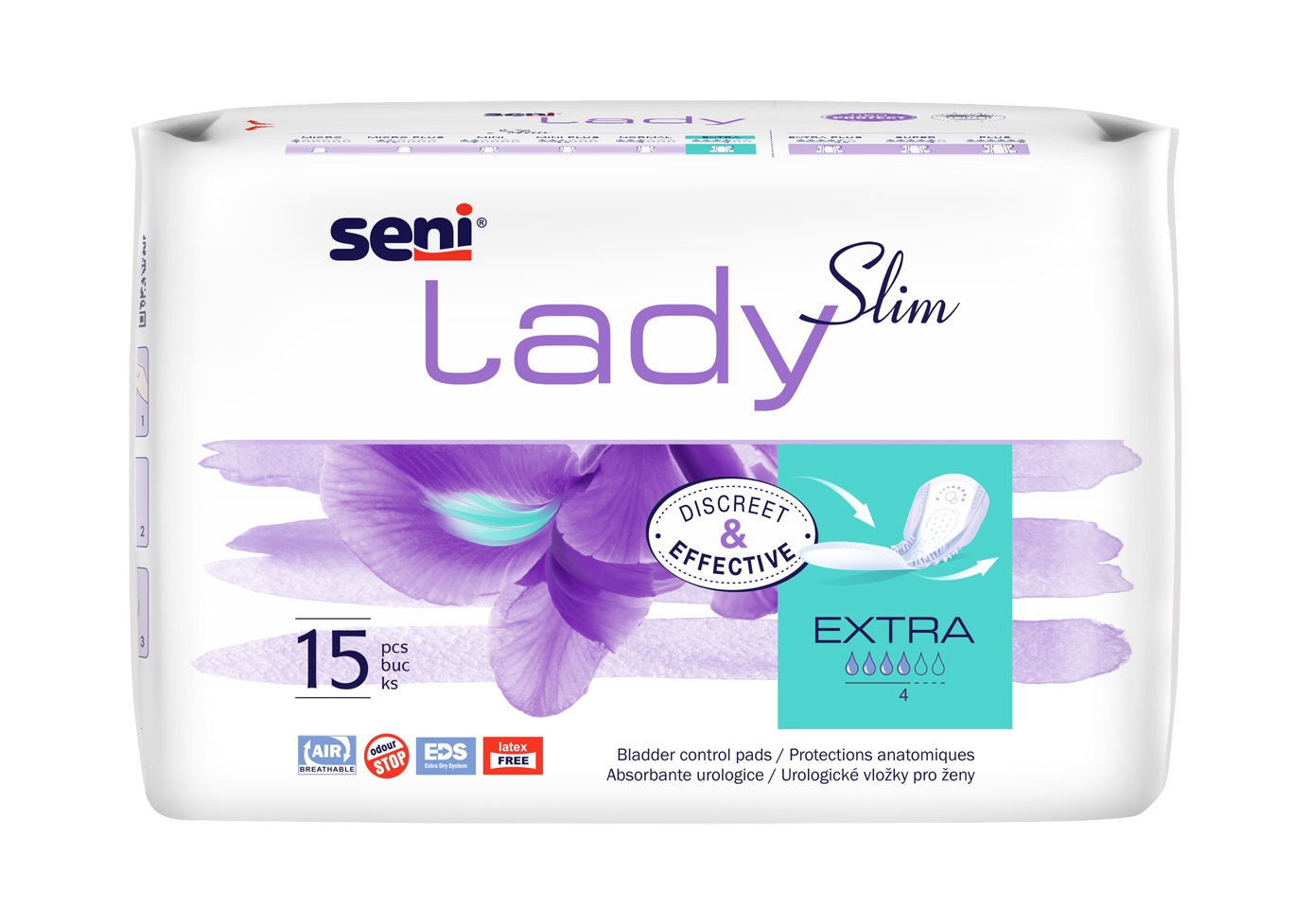 SENI Lady SLIM Extra įklotai N15 -  