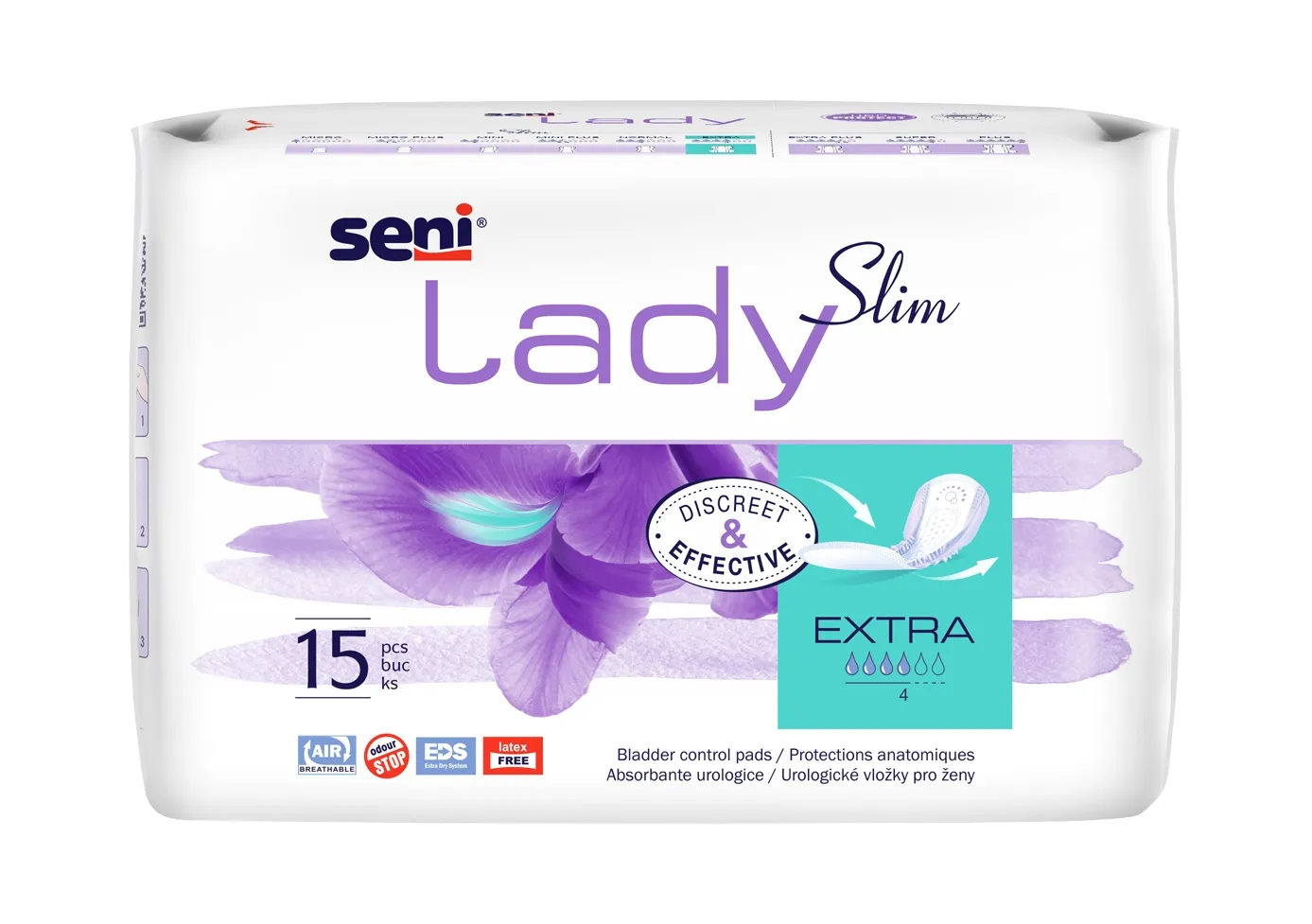 SENI Lady SLIM Extra įklotai N15 -  