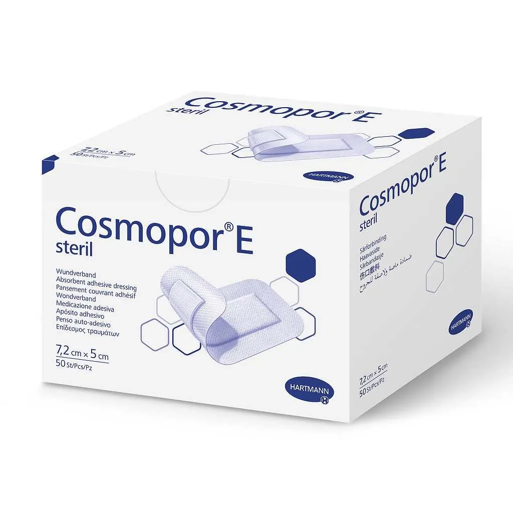 COSMOPOR E lipnus chirurginis pleistras, 10 x 6 cm, 25 vnt. -  