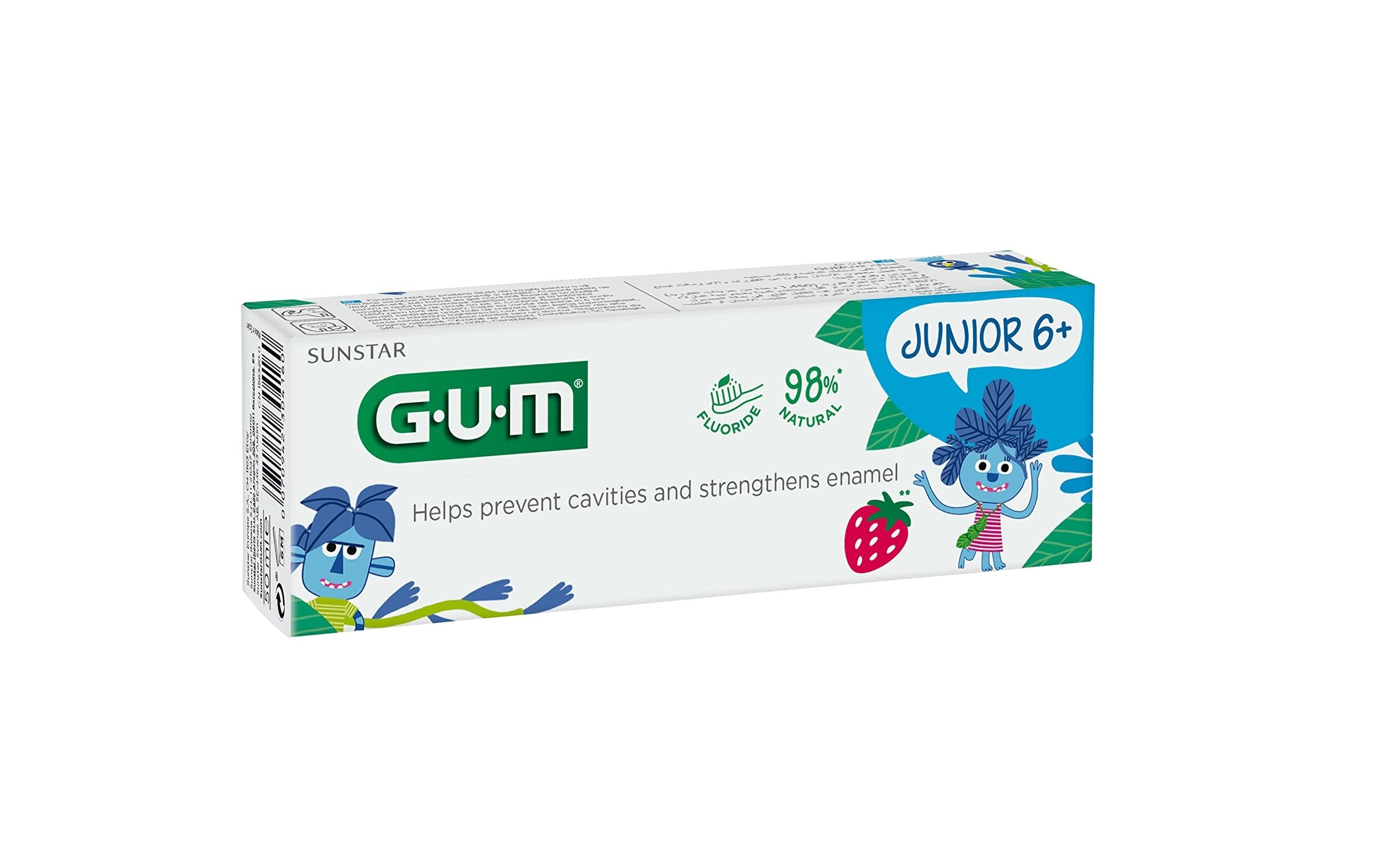Dantų pasta GUM® Junior 6+ 50ml -  