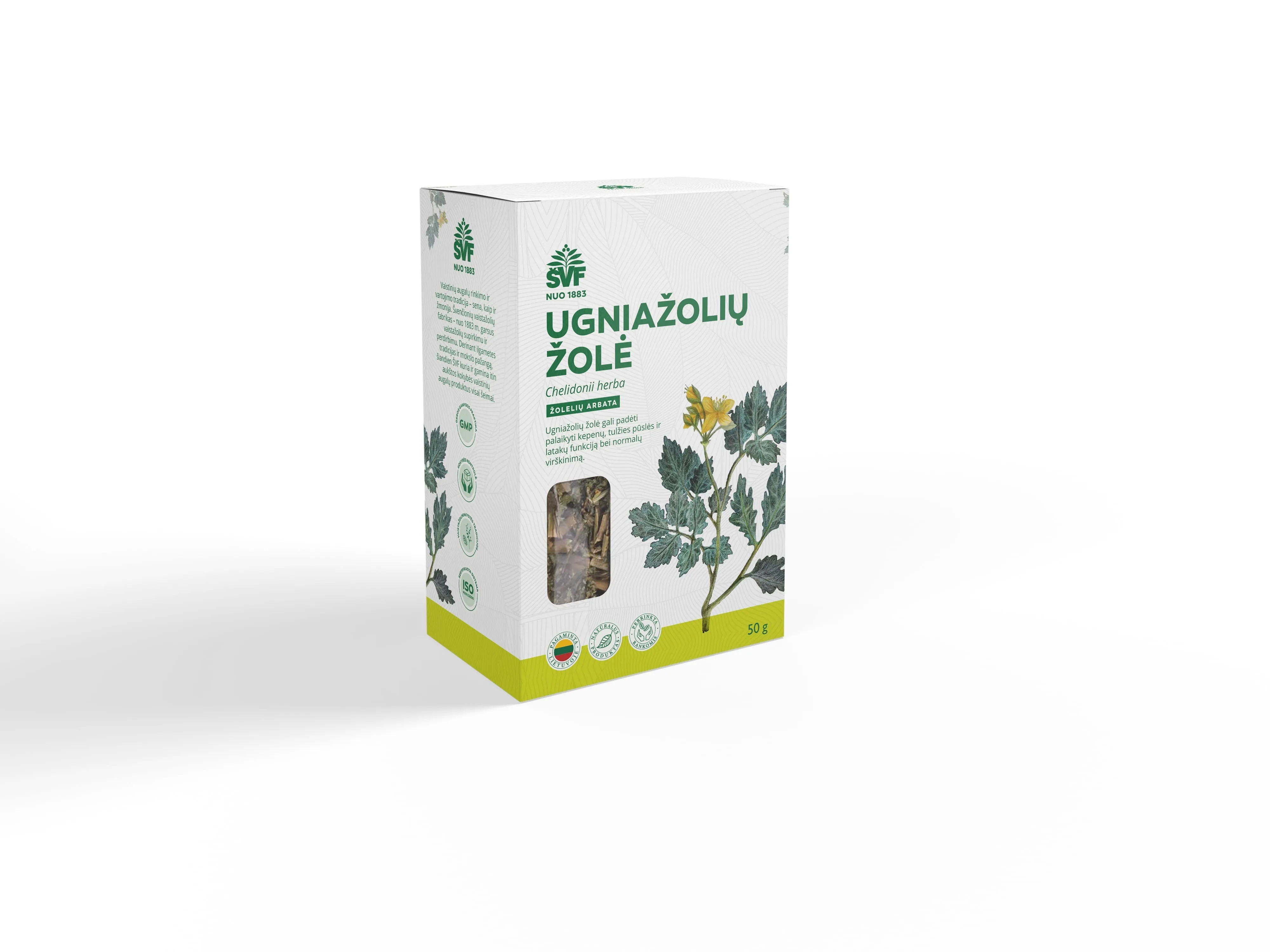 ŠVF Ugniažolių žolė, žolelių arbata 50g -  