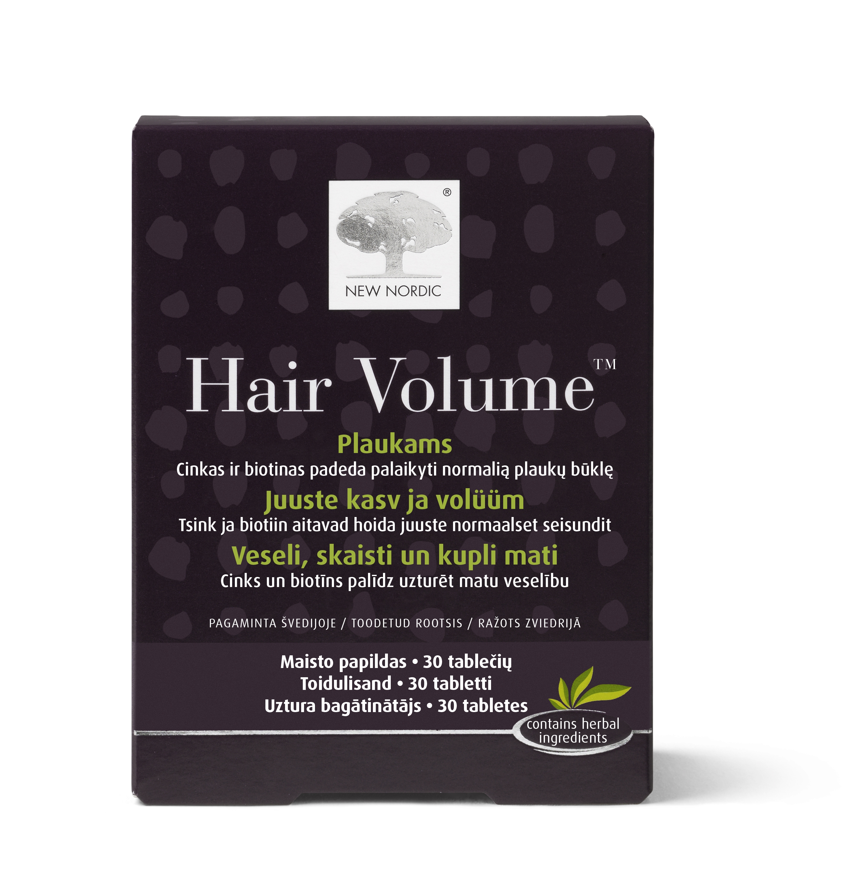 NEW NORDIC Hair Volume, N30 -  