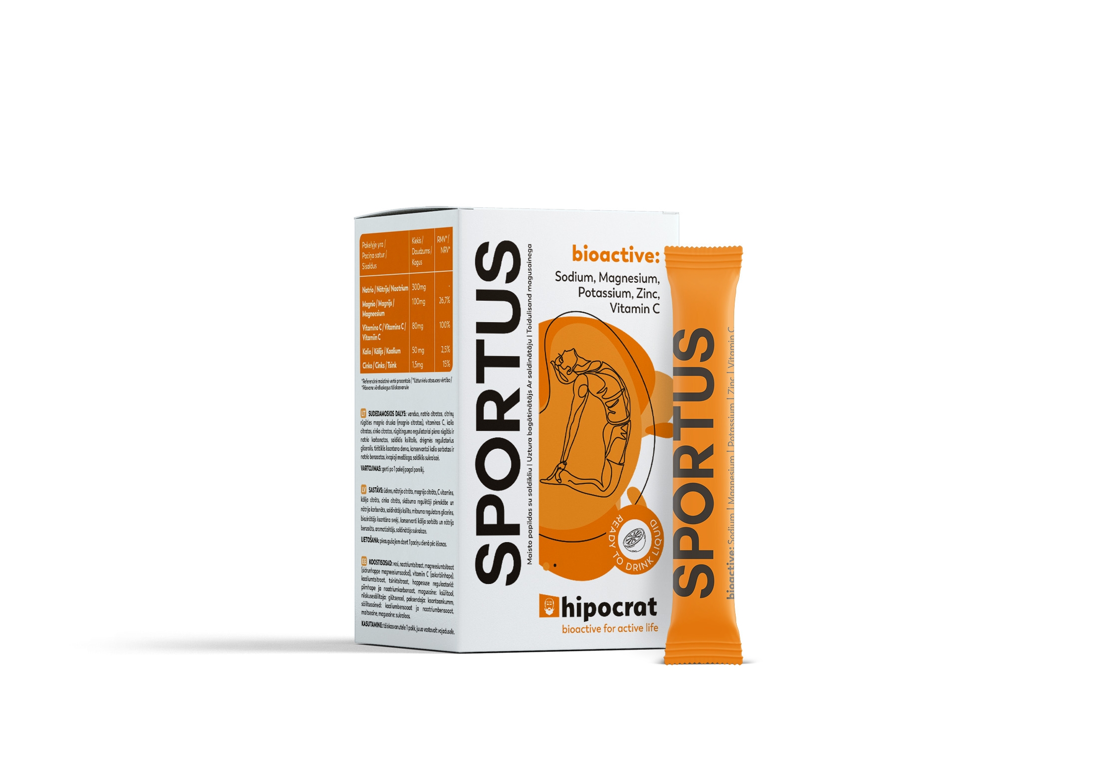 Hipocrat SPORTUS gelis, N14 -  