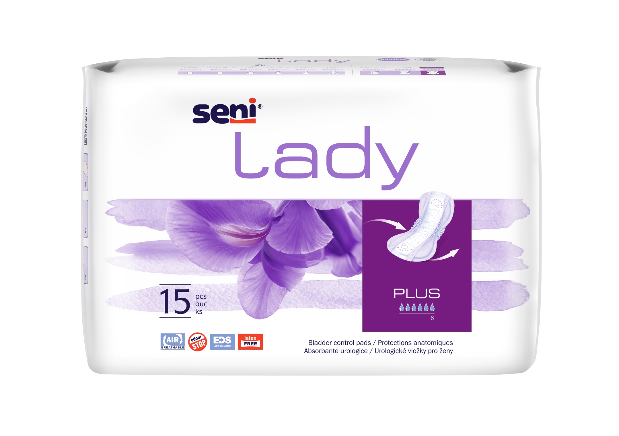 SENI Lady Plus įklotai N15 -  