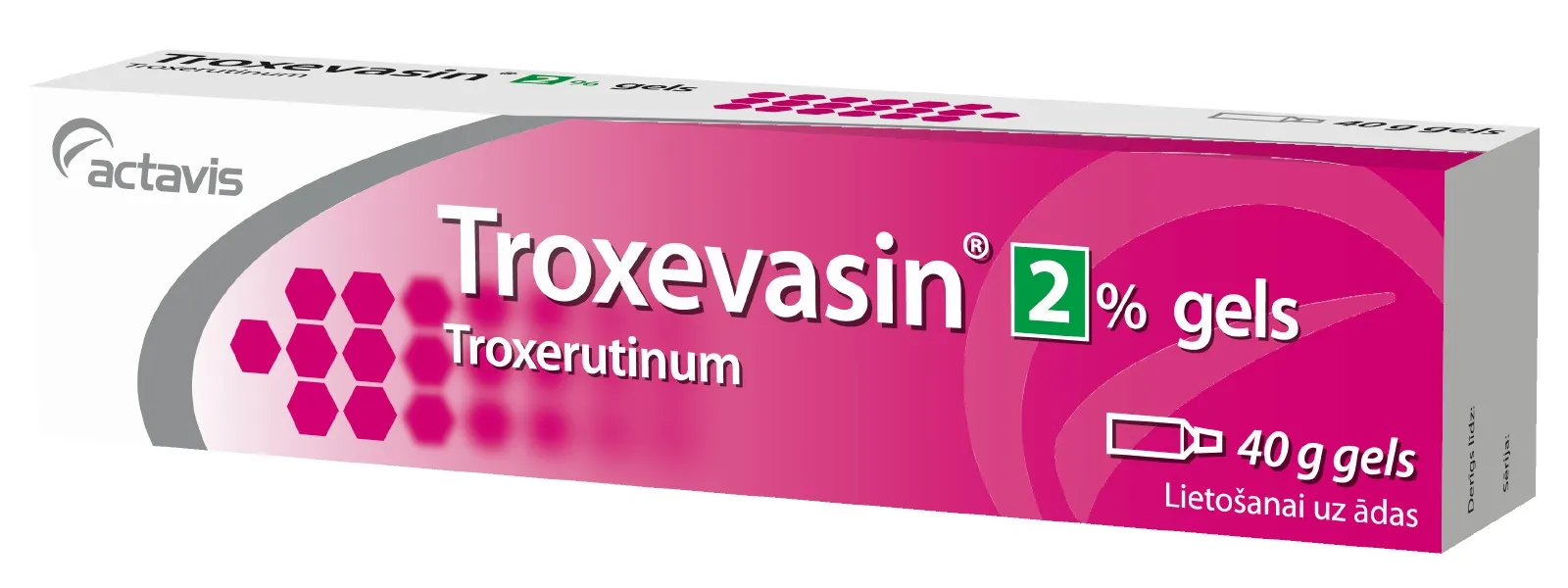 Troxevasin 20mg/g gelis 40g N1 -  