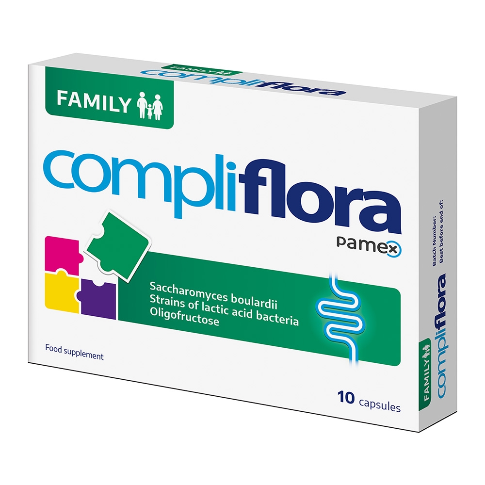 COMPLIFLORA FAMILY, 10 kapsulių -  