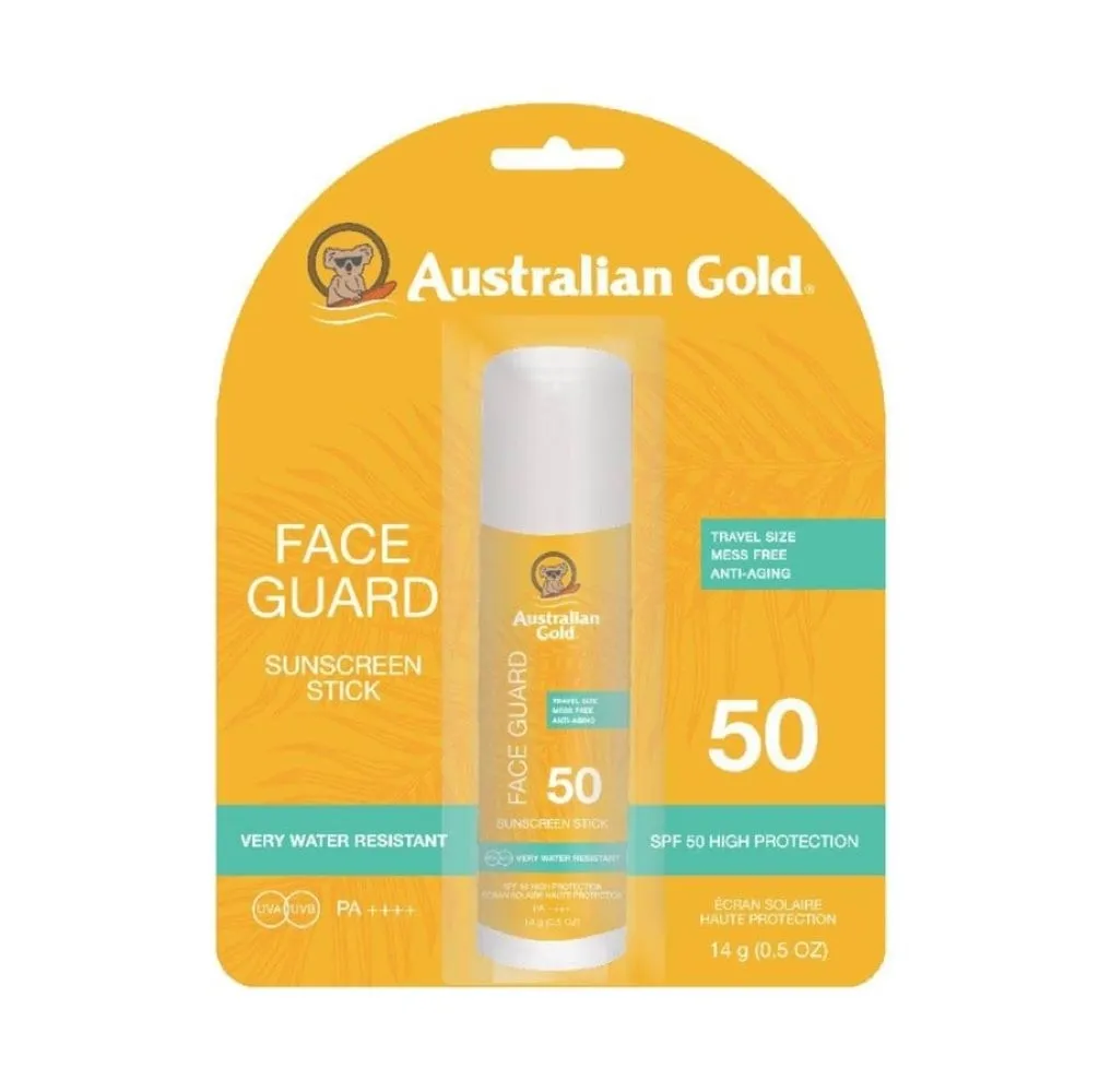 Australian Gold apsaugos nuo saulės veido pieštukas Face Guard SPF50 -  