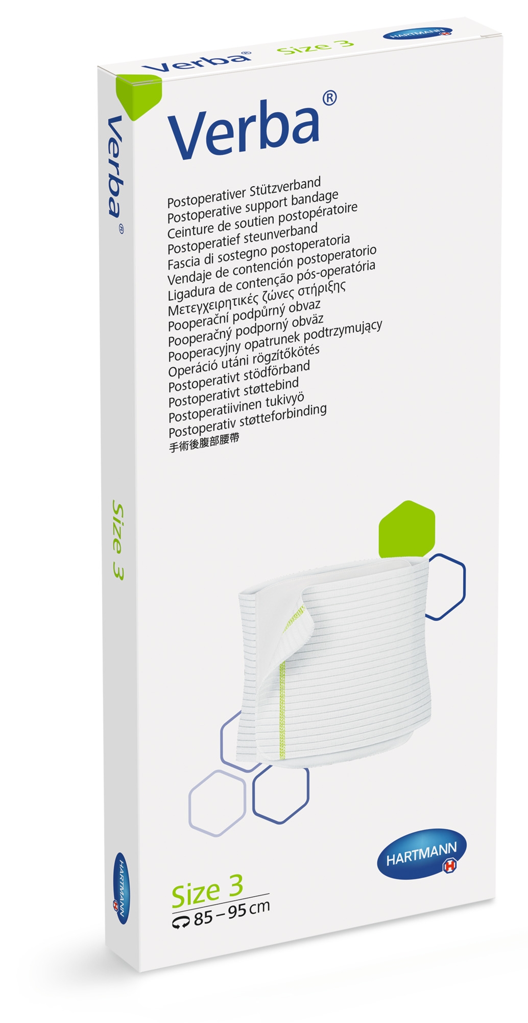 VERBA pooperacinis palaikomasis diržas, 3 dydis, 85-95cm, 1 vnt. -  