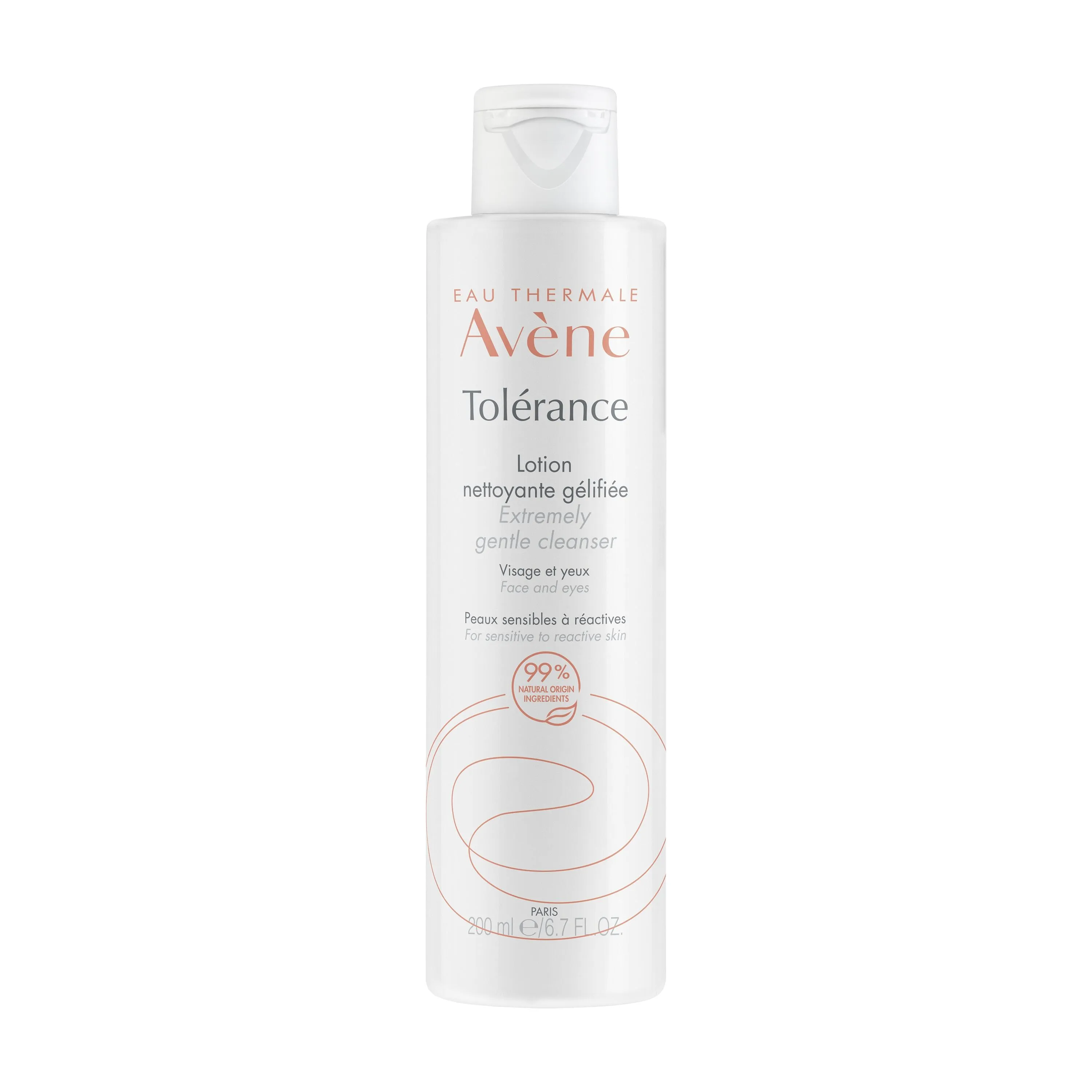 EAU THERMALE AVENE TOLERANCE itin švelnus veido odos prausiklis -  