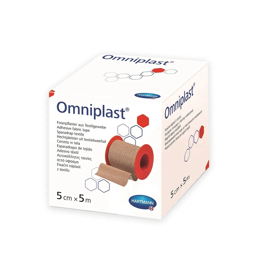 Omniplast pleistras, 5cm x 5m,  1vnt. -  
