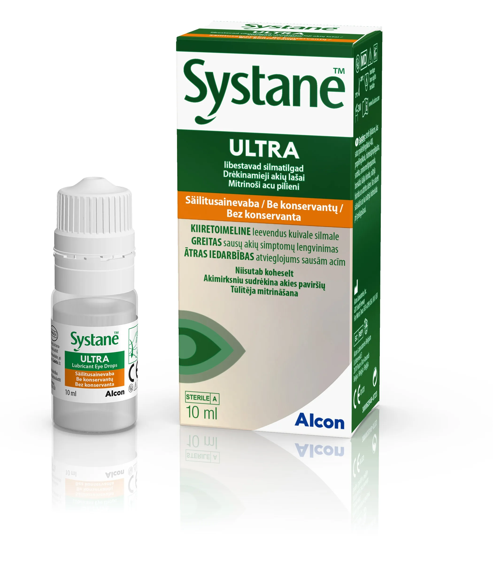SYSTANE akių lašai ULTRA, 10ml -  