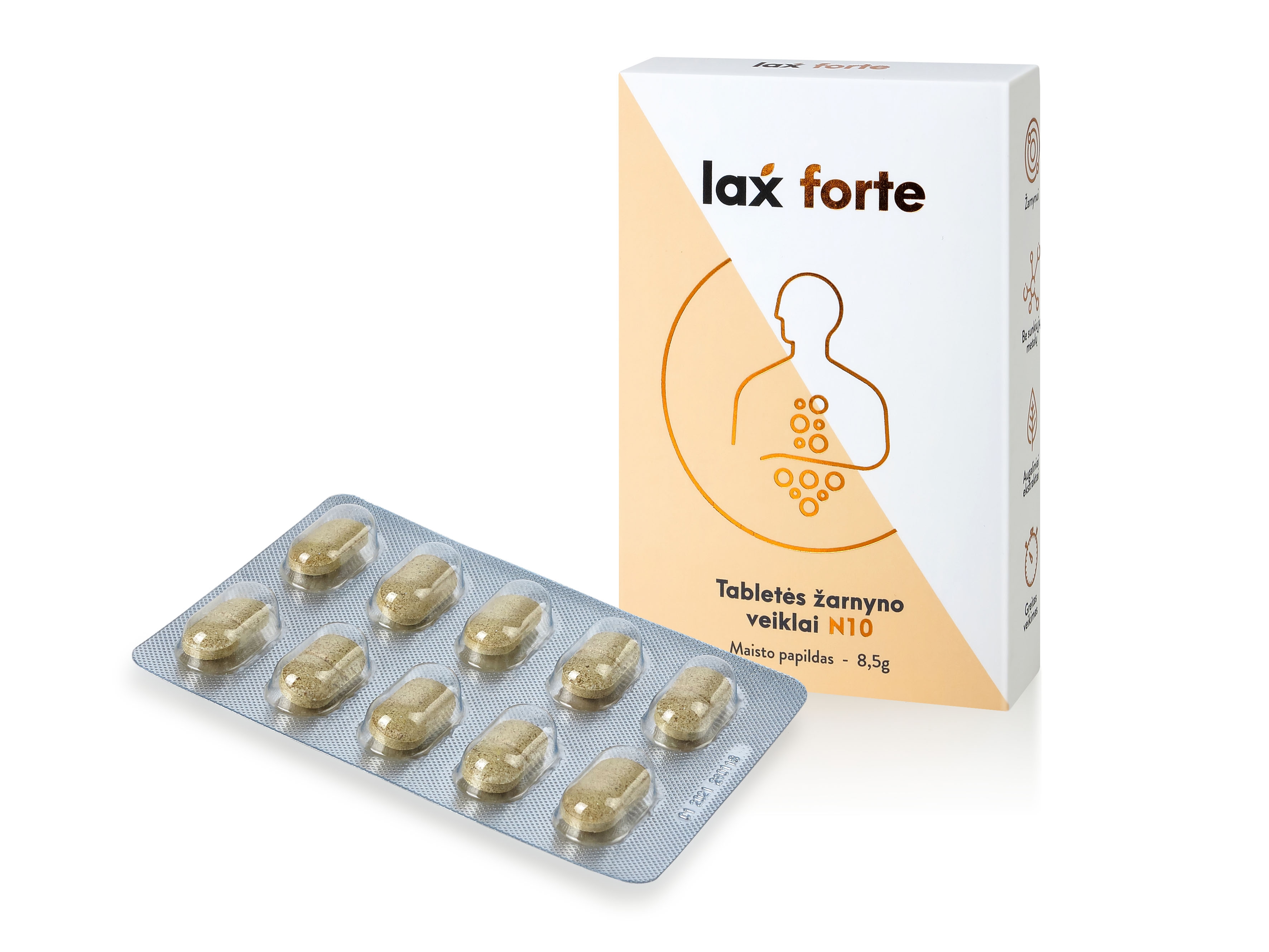 LAXFORTE tabletės, N10 -  