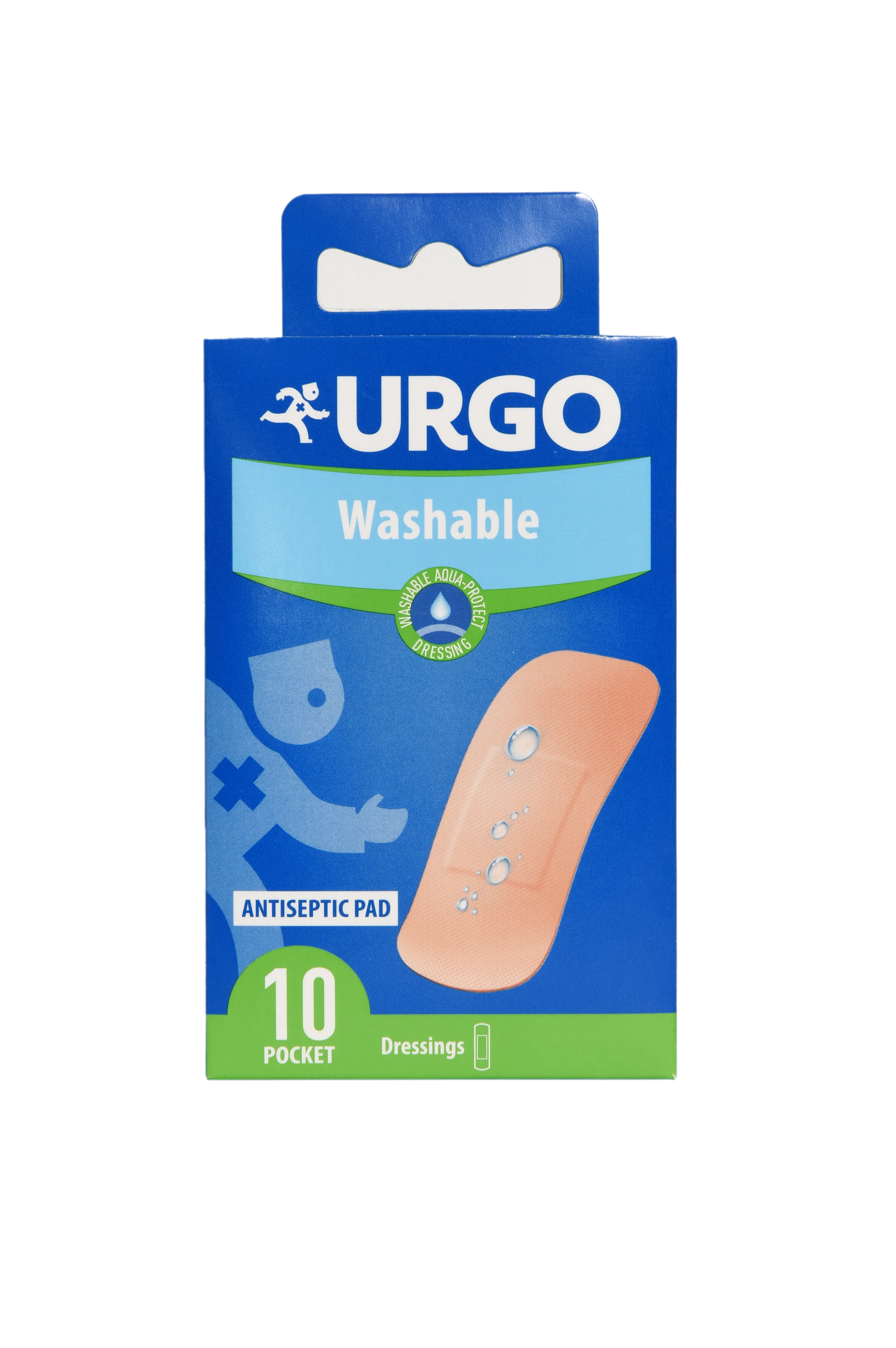 URGO neperšlampamas pleistras WASHABLE, N10 -  