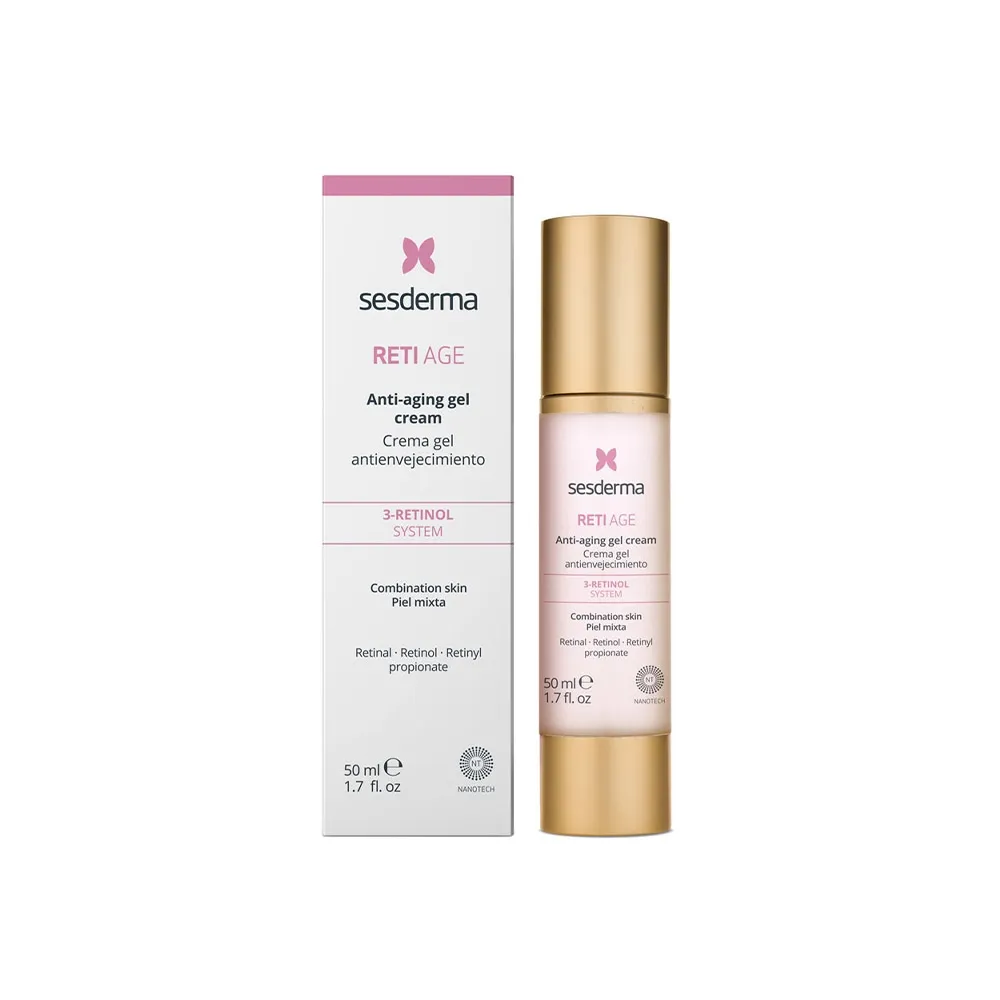 SESDERMA RETI AGE jauninamasis gelinis veido kremas su retinoliu, 50 -  