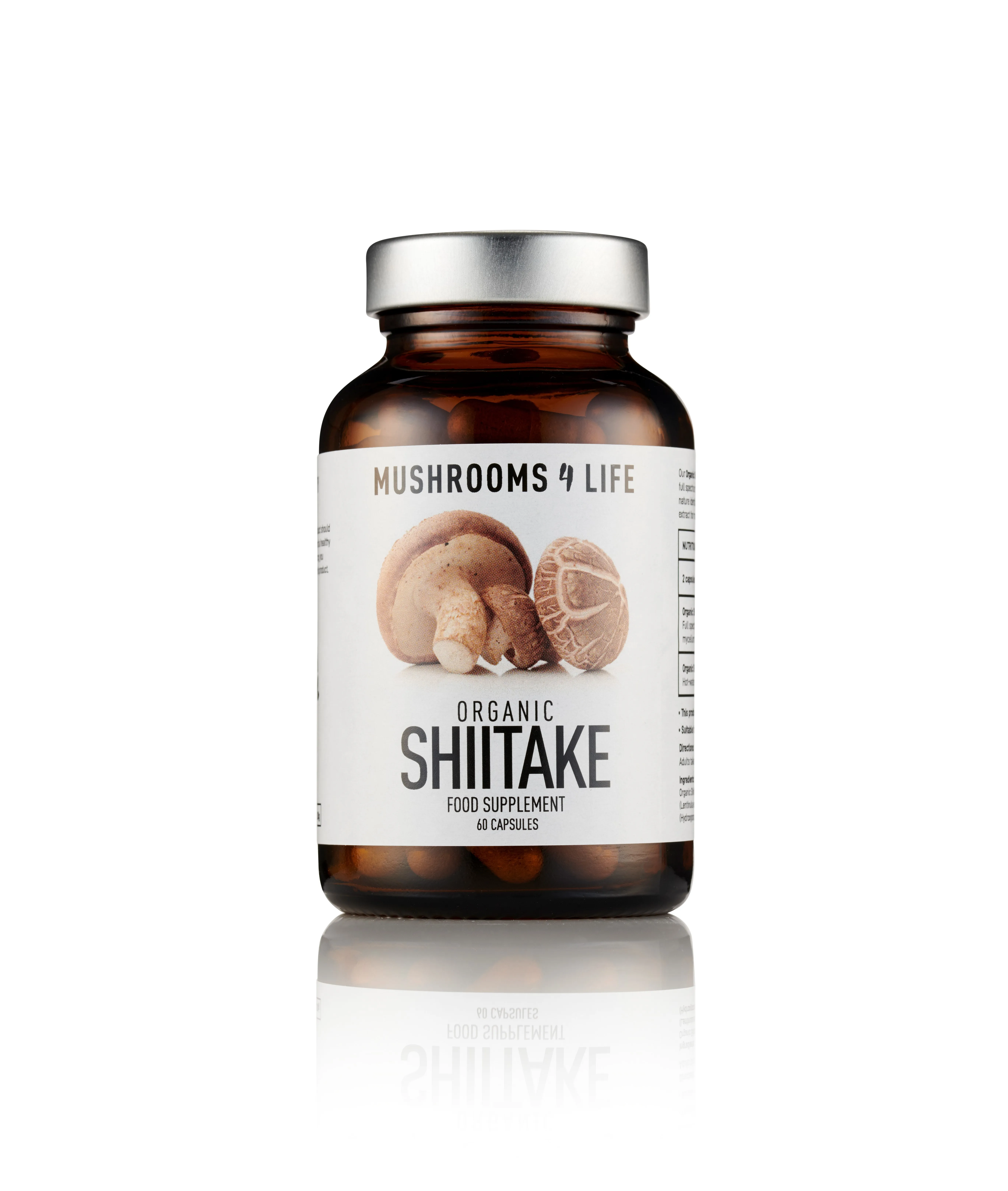 MUSHROOMS4LIFE ORGANIC SHIITAKE, N60 -  