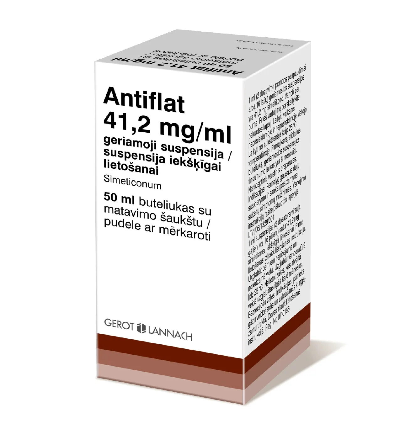 Antiflat 41.2 mg/ml geriamoji suspensija 50ml -  