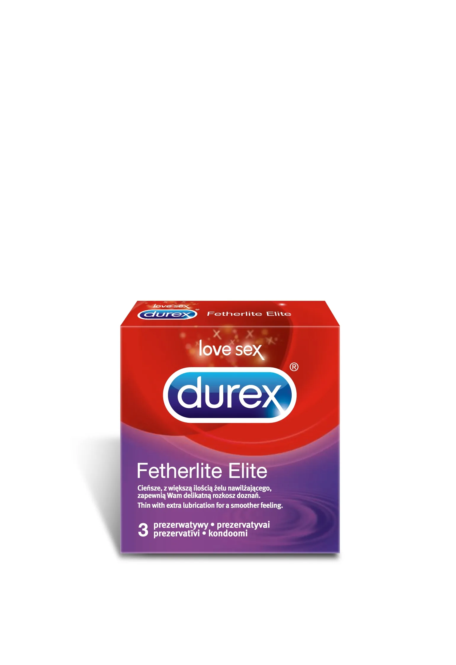 DUREX Fetherlite Elite prezervatyvai N3 -  