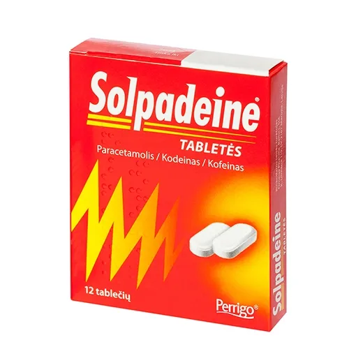 Solpadeine 500/8/300mg tab. N12 -  