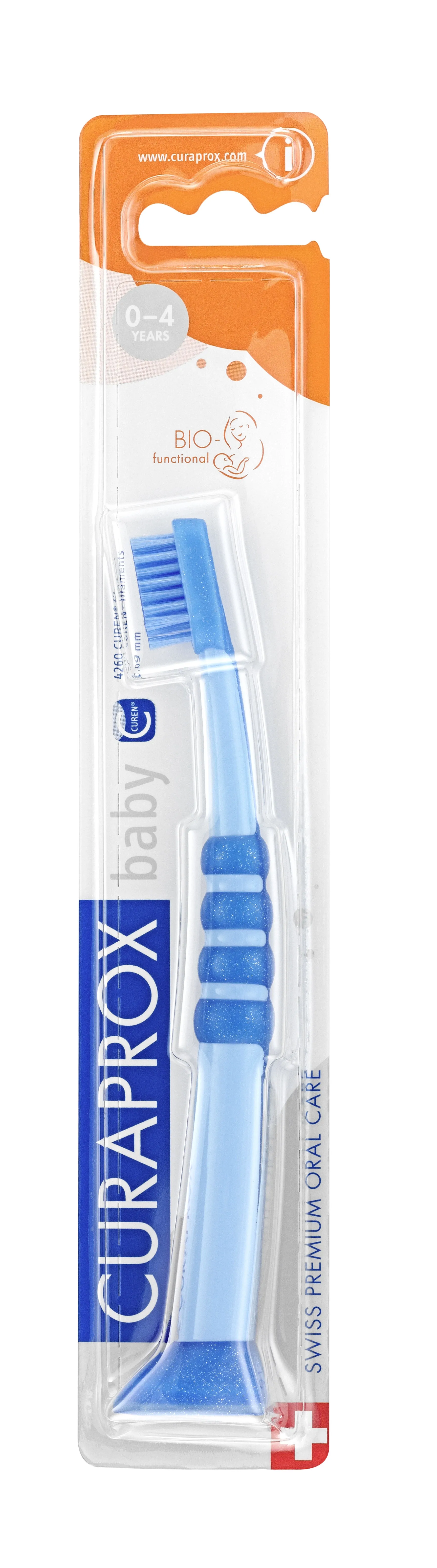 CURAPROX dantų šepetėlis vaikams iki 5 metų BABY, N1 -  