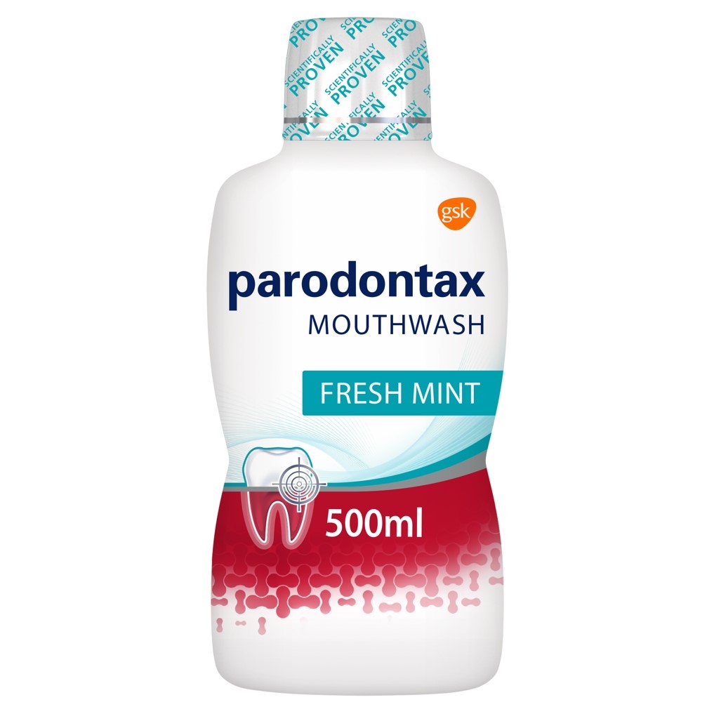 PARODONTAX skalavimo skystis FRESH MINT, 500ml -  
