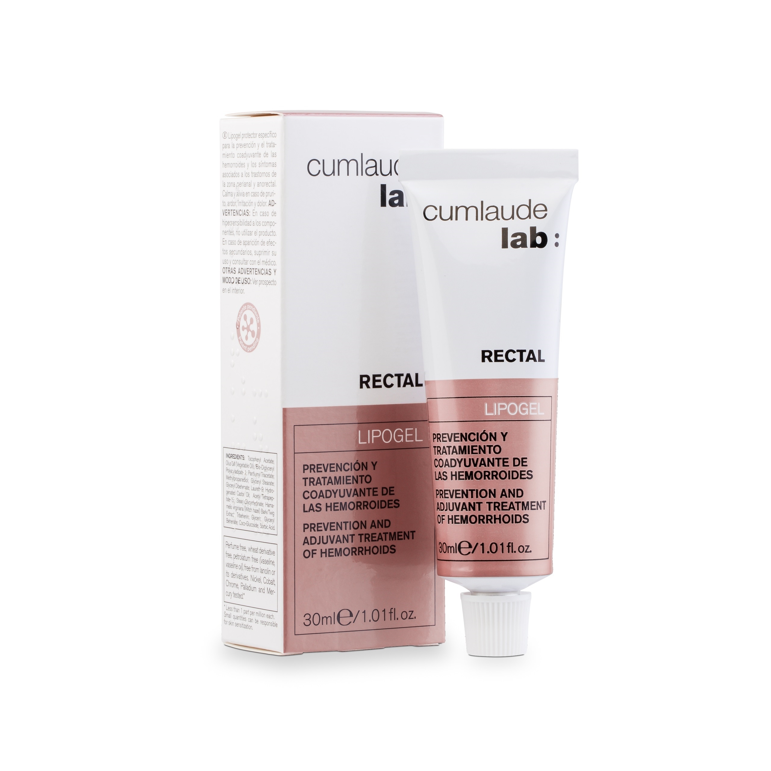 CUMLAUDE LAB lipogelis nuo hemorojaus RECTAL, 30 ml -  