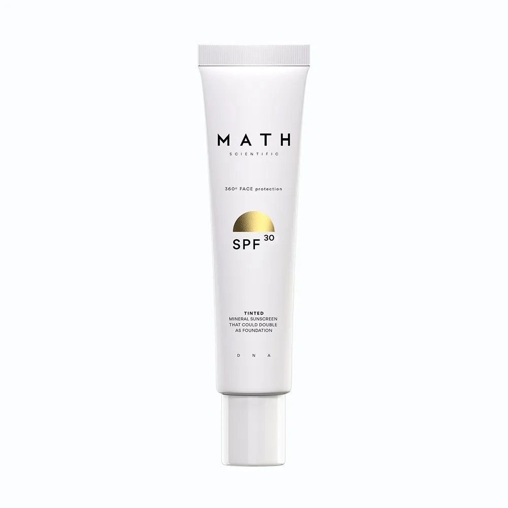 MATH SPF 50 Mineralinis  losjonas nuo saulės Light 40ml -  