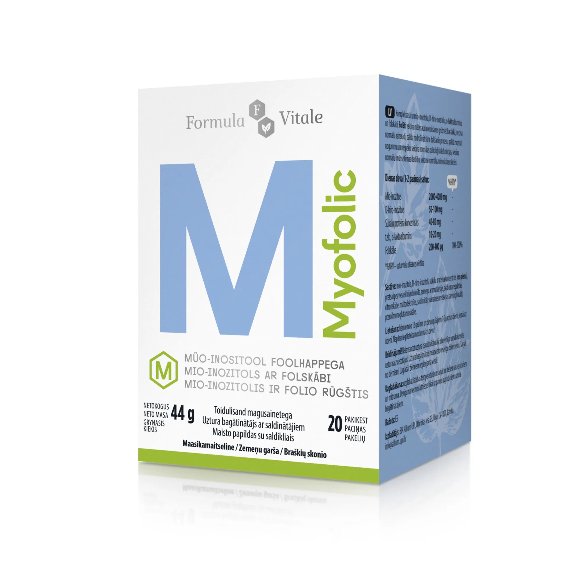 FORMULA VITALE  MyoFolic su mioinozitoliu, N20 -  