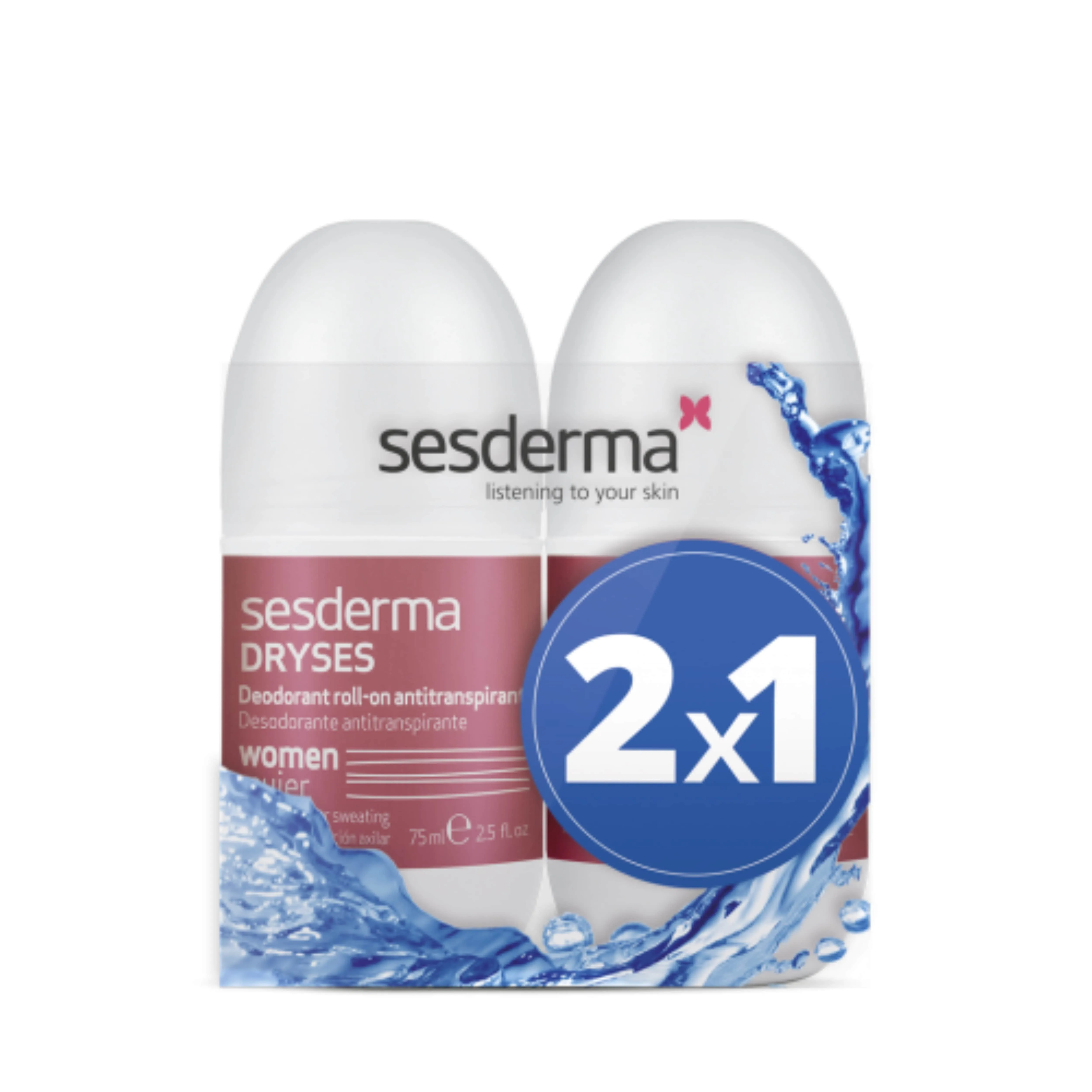 SESDERMA dezodorantų rinkinys moterims DRYSES, N2 -  